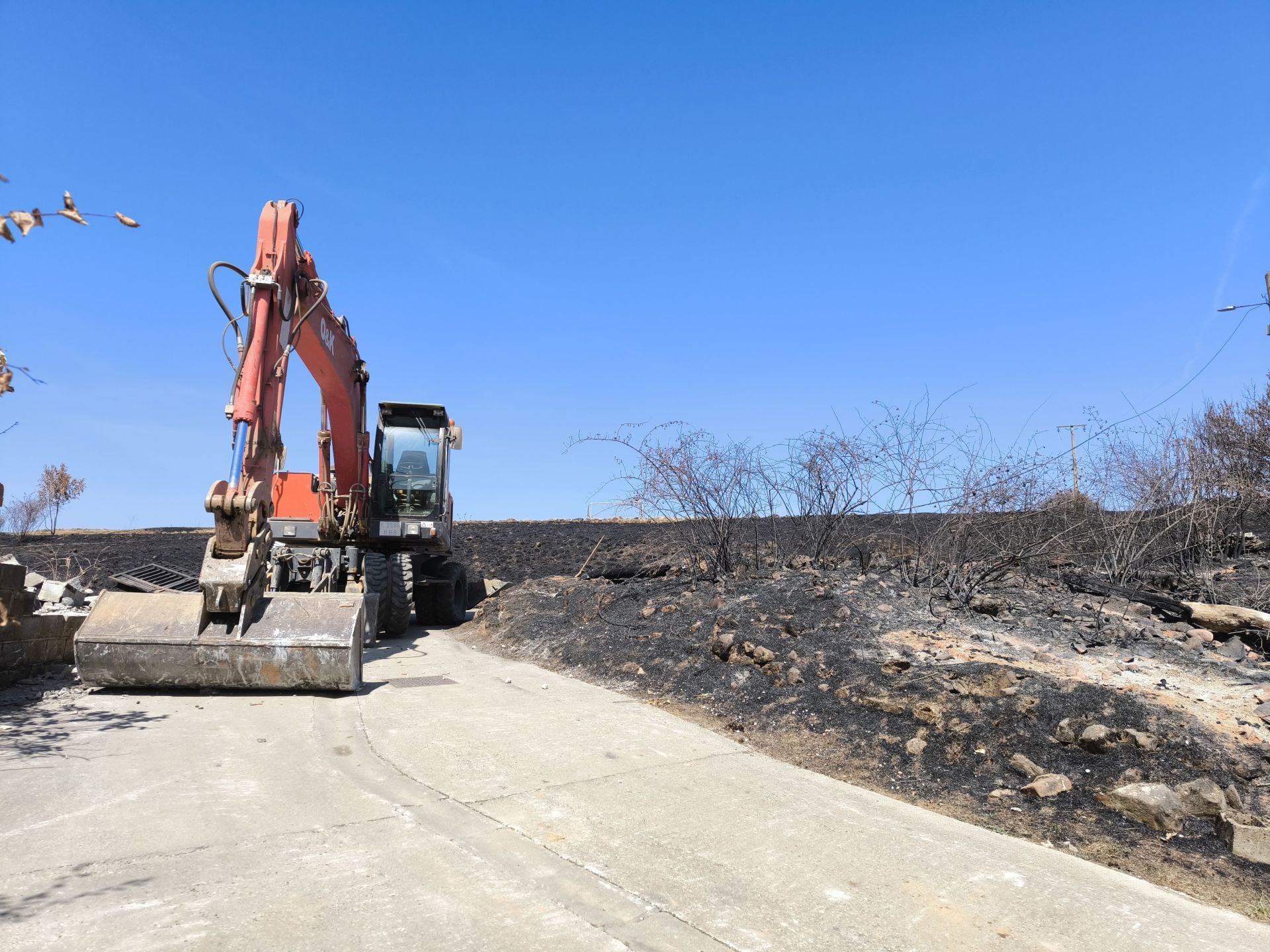 San Pedro de Cansoles avanza en su reconstrucción tras las llamas