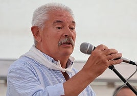 Néstor Morais, en un momento del pregón.