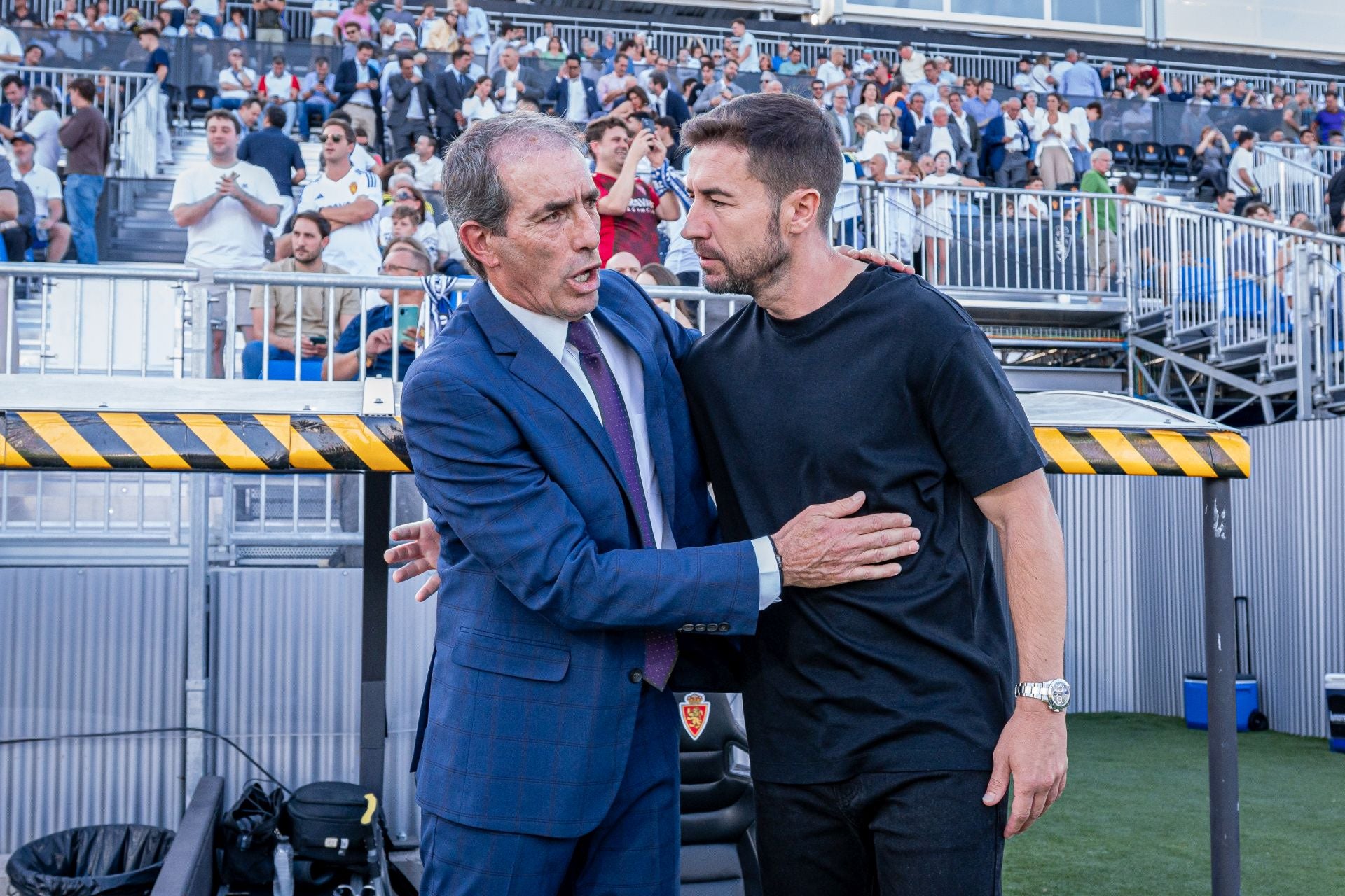 Las imágenes del partido del Real Valladolid en Zaragoza