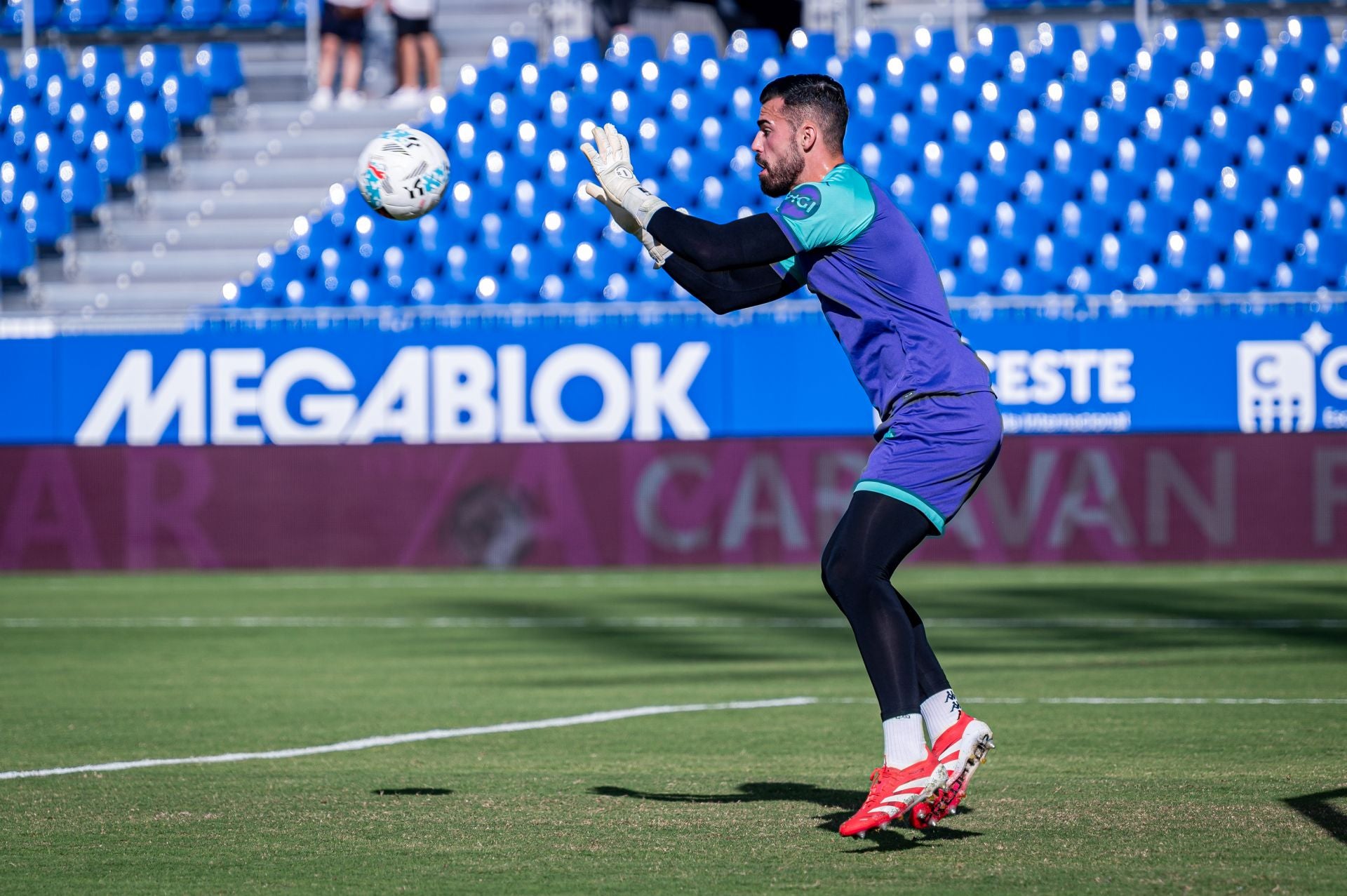 Las imágenes del partido del Real Valladolid en Zaragoza