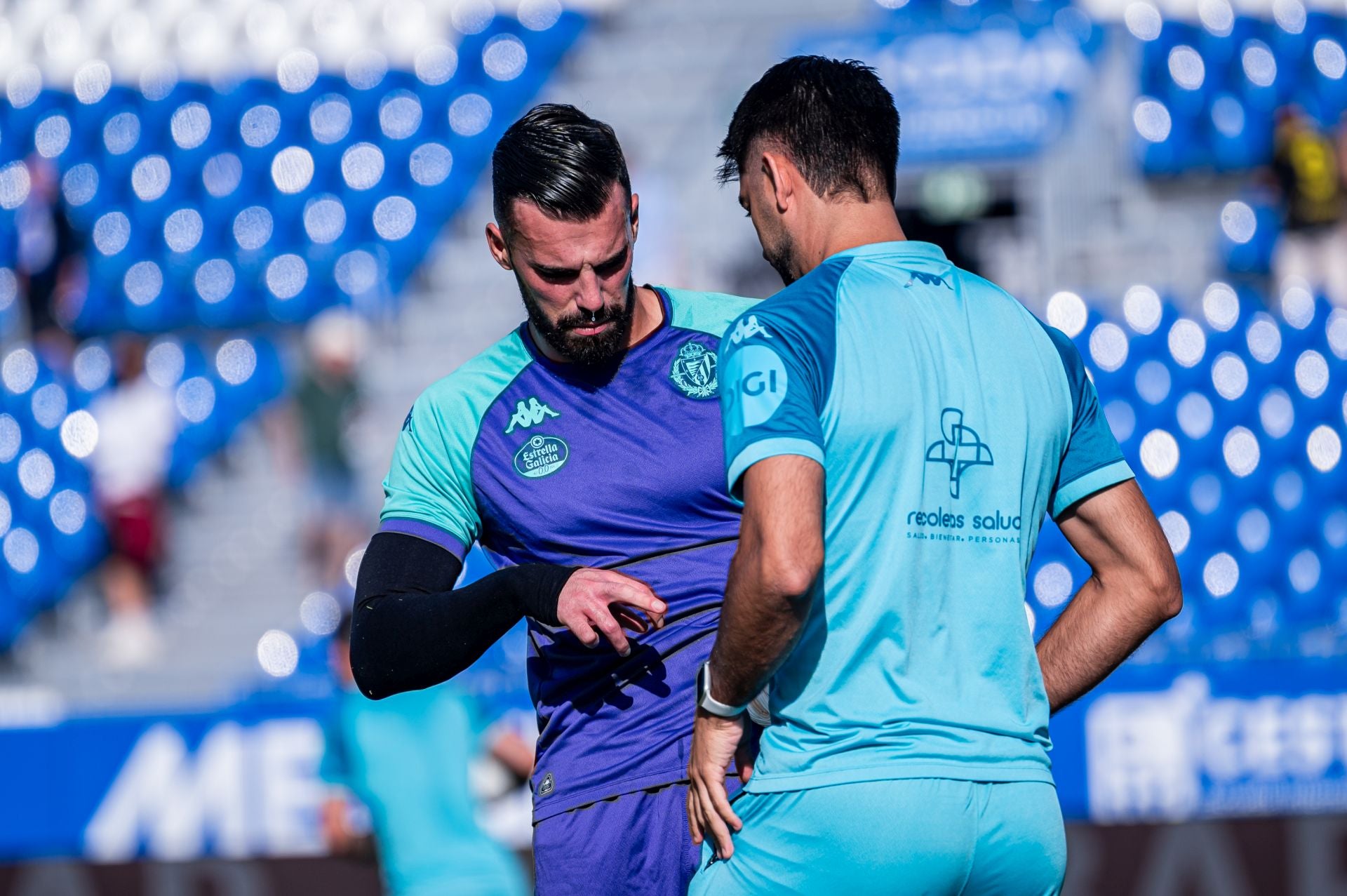 Las imágenes del partido del Real Valladolid en Zaragoza