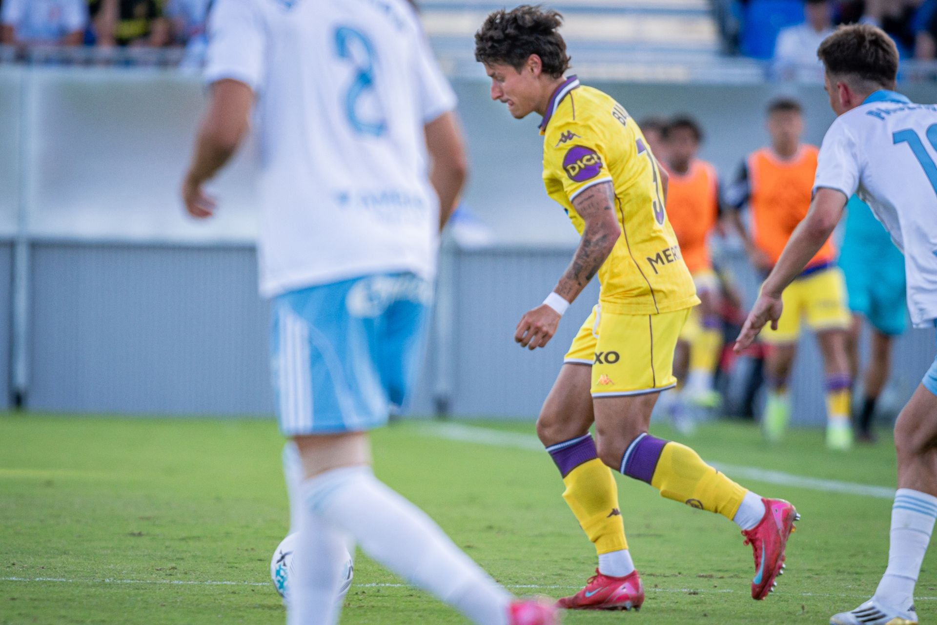 Las imágenes del partido del Real Valladolid en Zaragoza