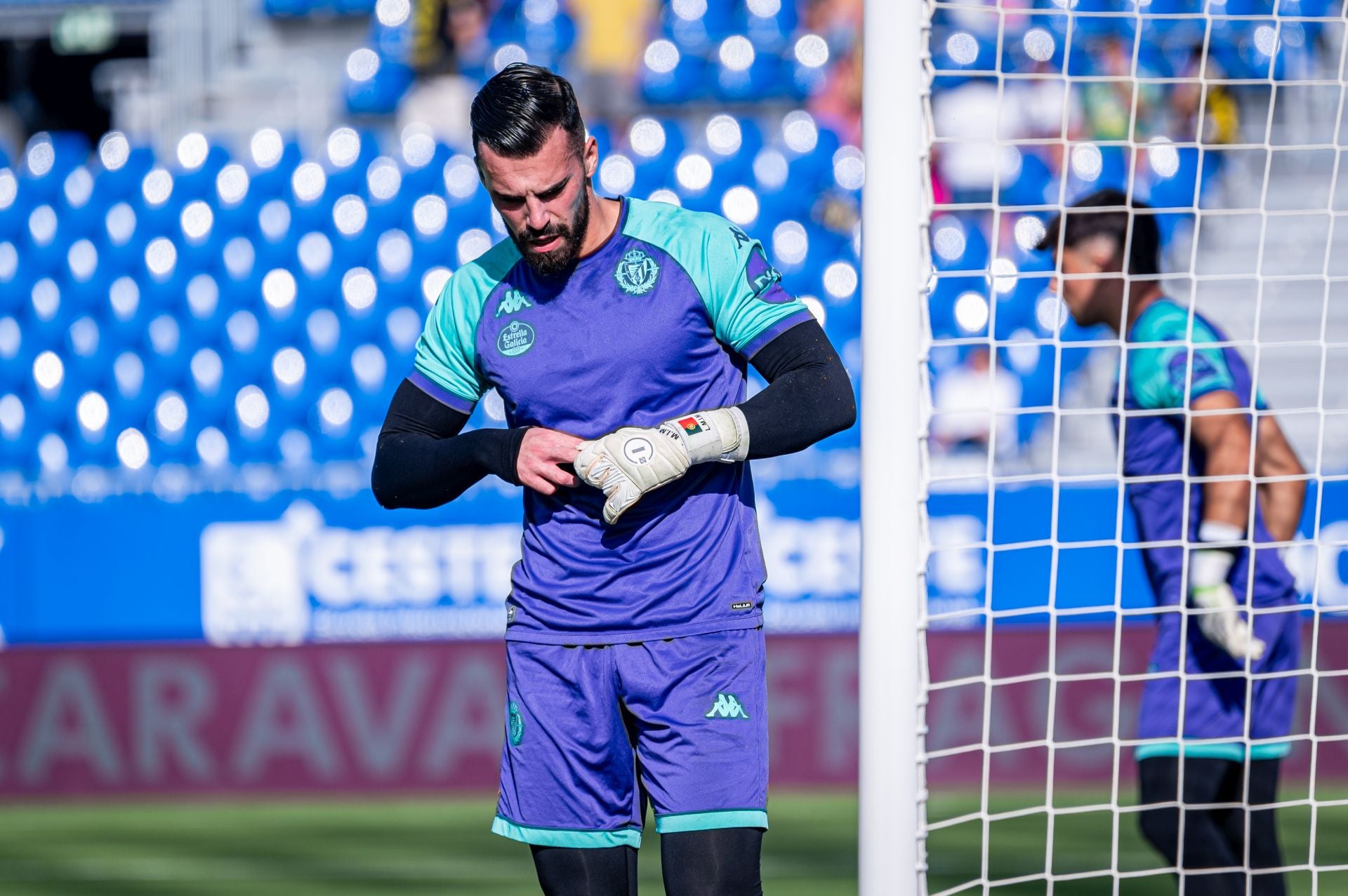 Las imágenes del partido del Real Valladolid en Zaragoza