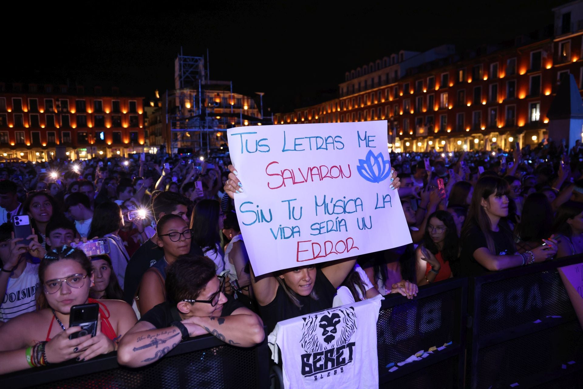 Las imágenes del concierto de Beret en Valladolid