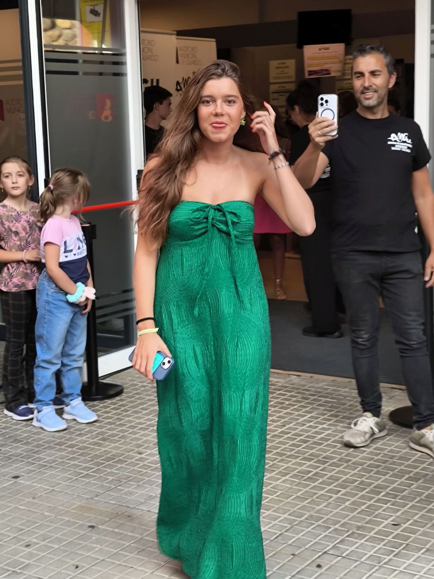 Luna Fulgencio protagoniza la alfombra roja en Guardo