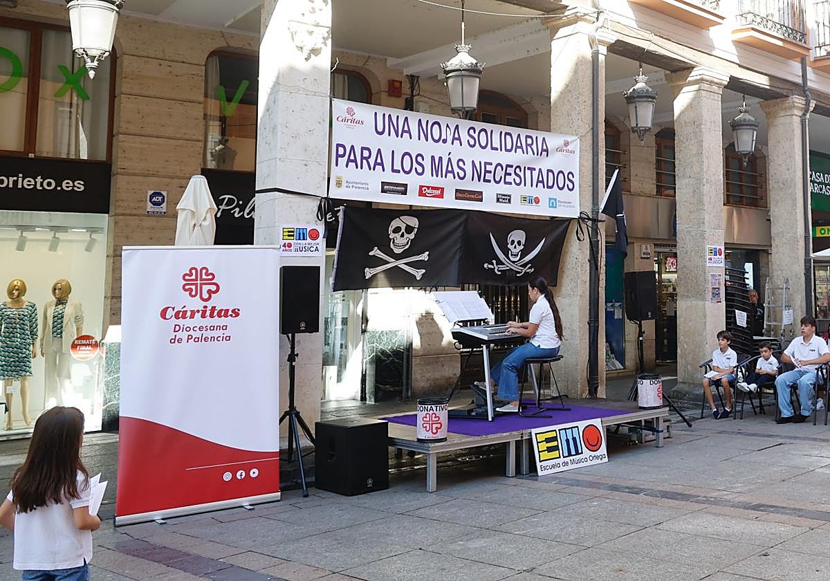 Callejeros musiqueros en Palencia