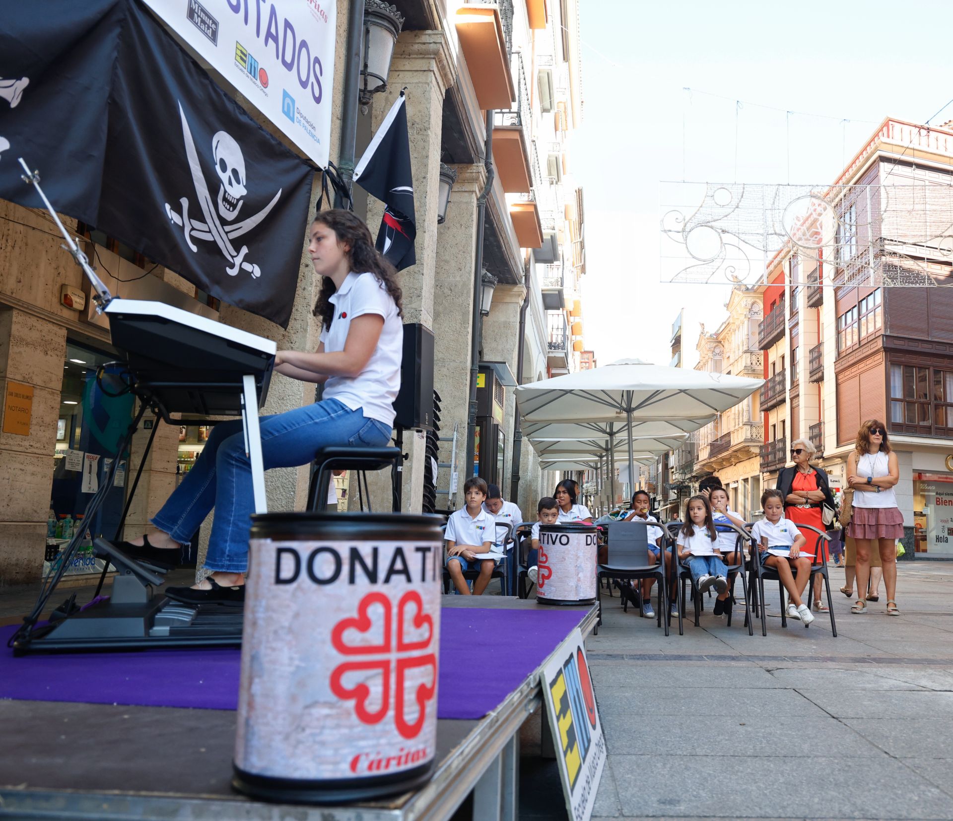 Callejeros musiqueros en Palencia