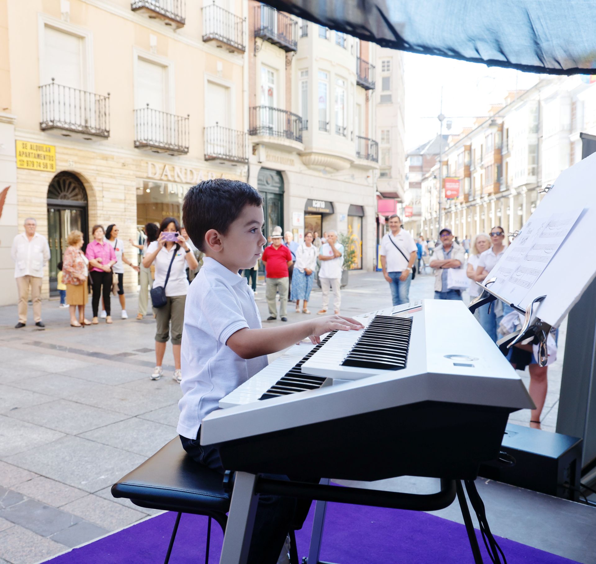 Callejeros musiqueros en Palencia