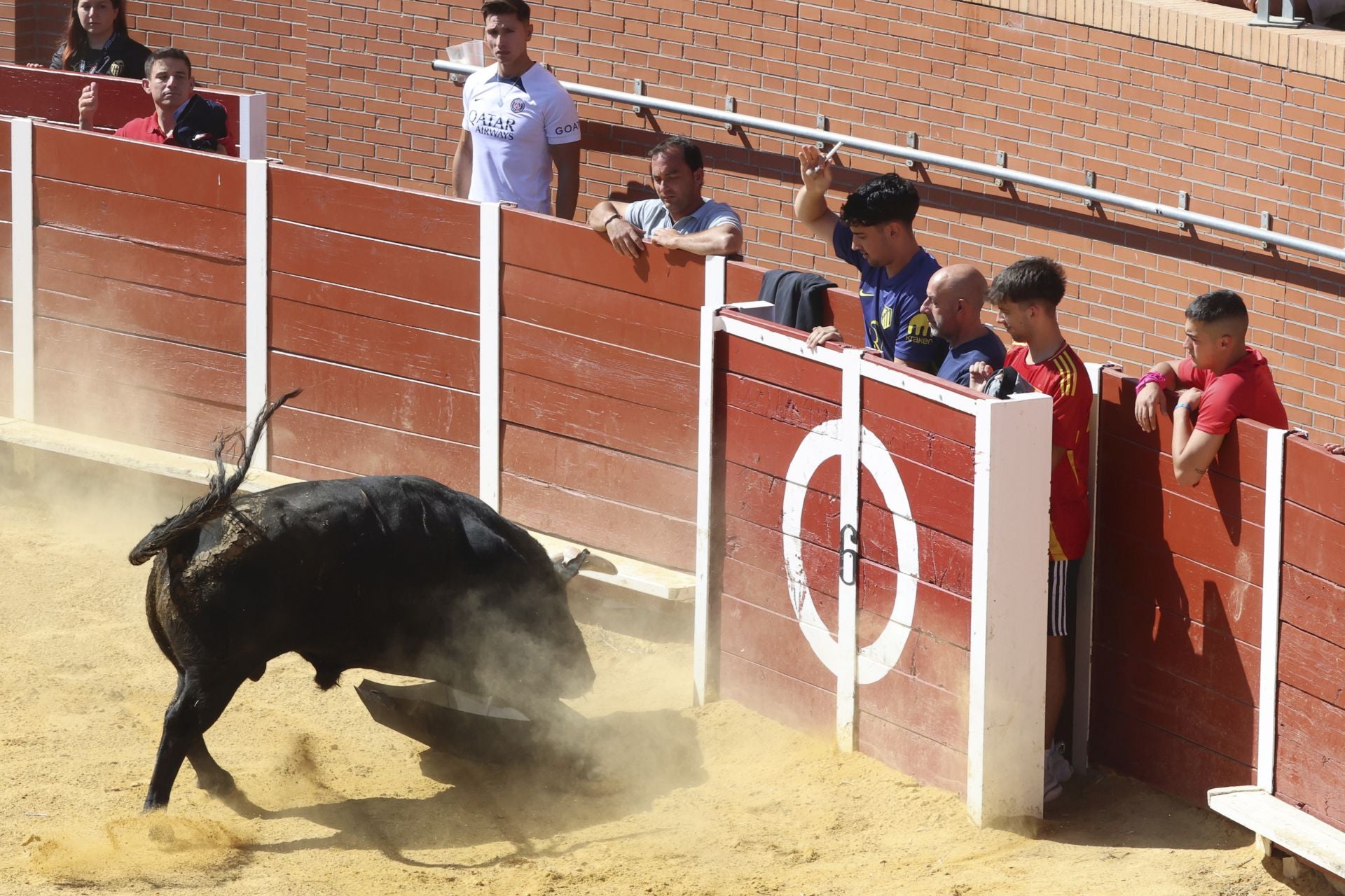 La fotos del encierro urbano en las fiestas de Nava del Rey 2025