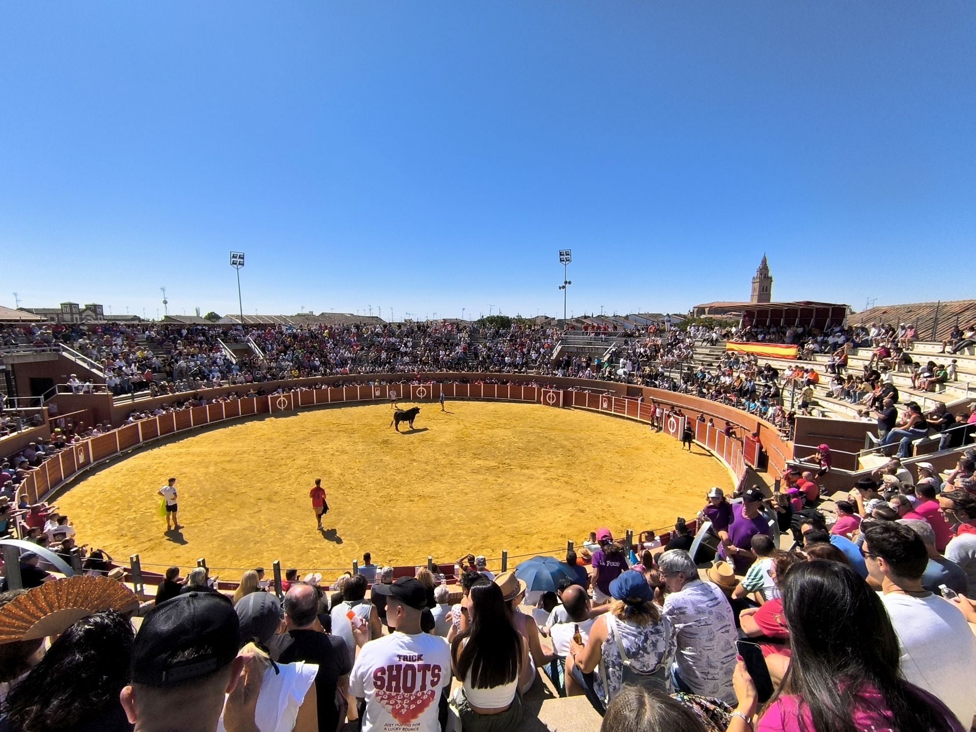 La fotos del encierro urbano en las fiestas de Nava del Rey 2025