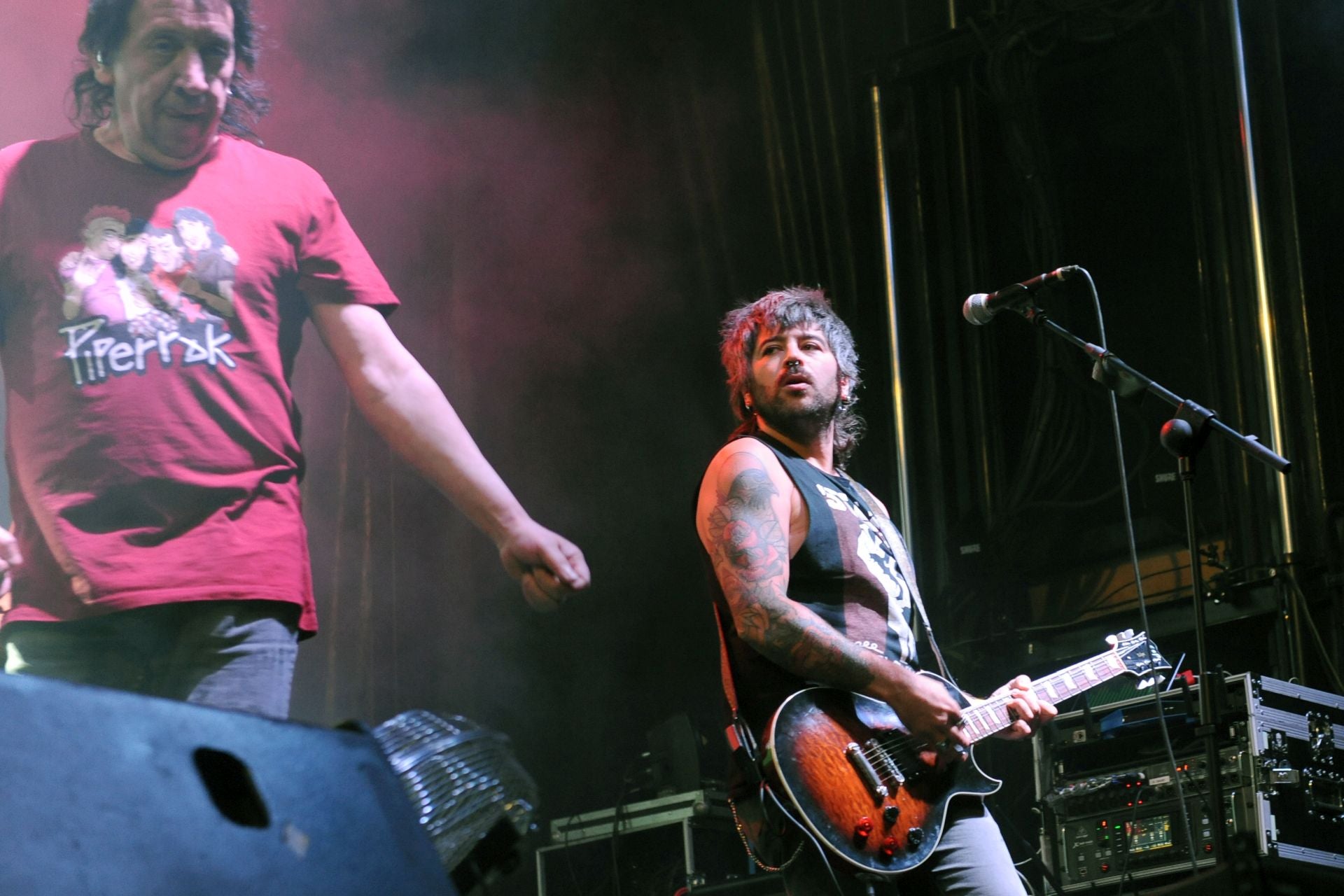 Actuación de Josetxu Piperrak.