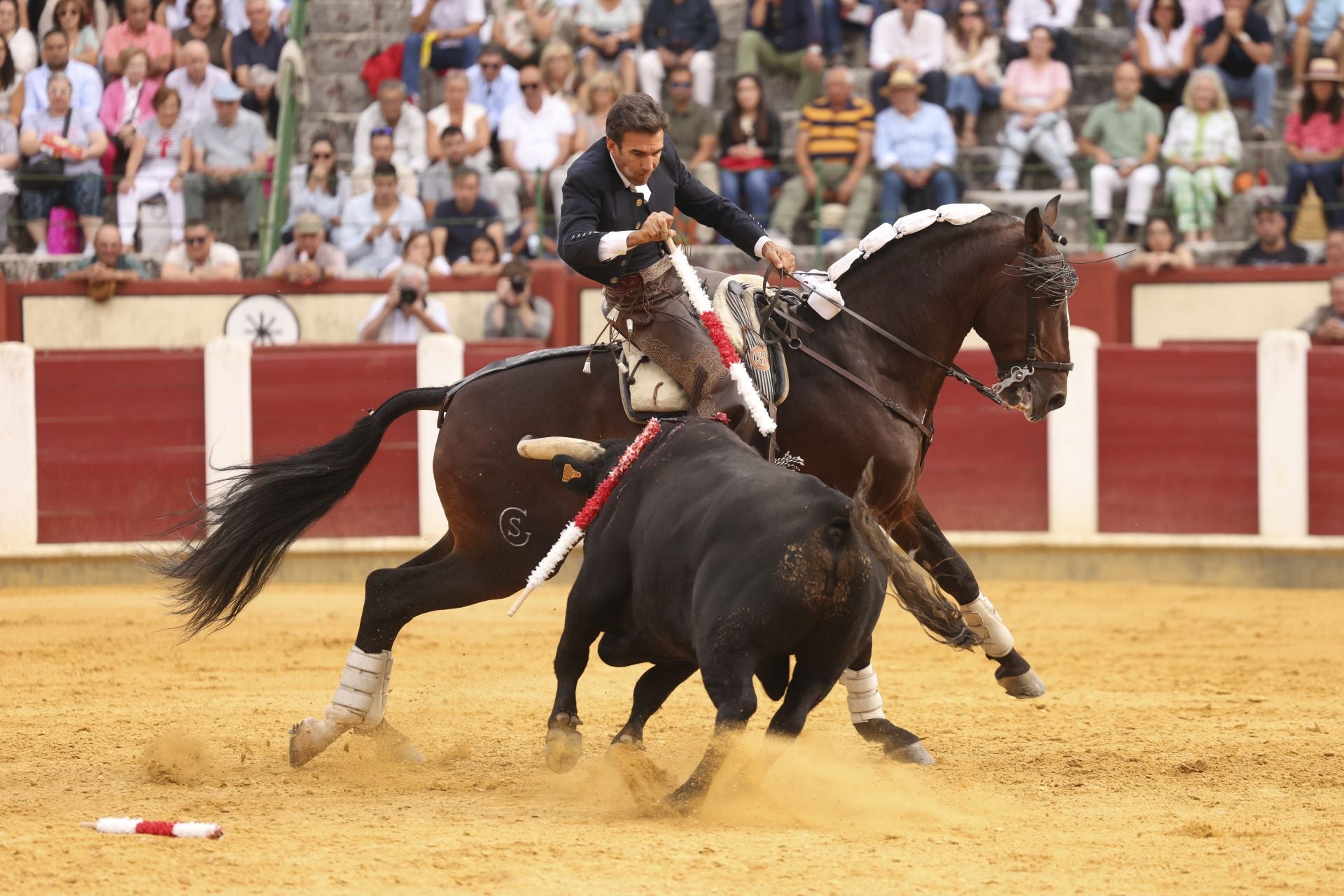Segio Galán en la corrida de rejones de Valladolid