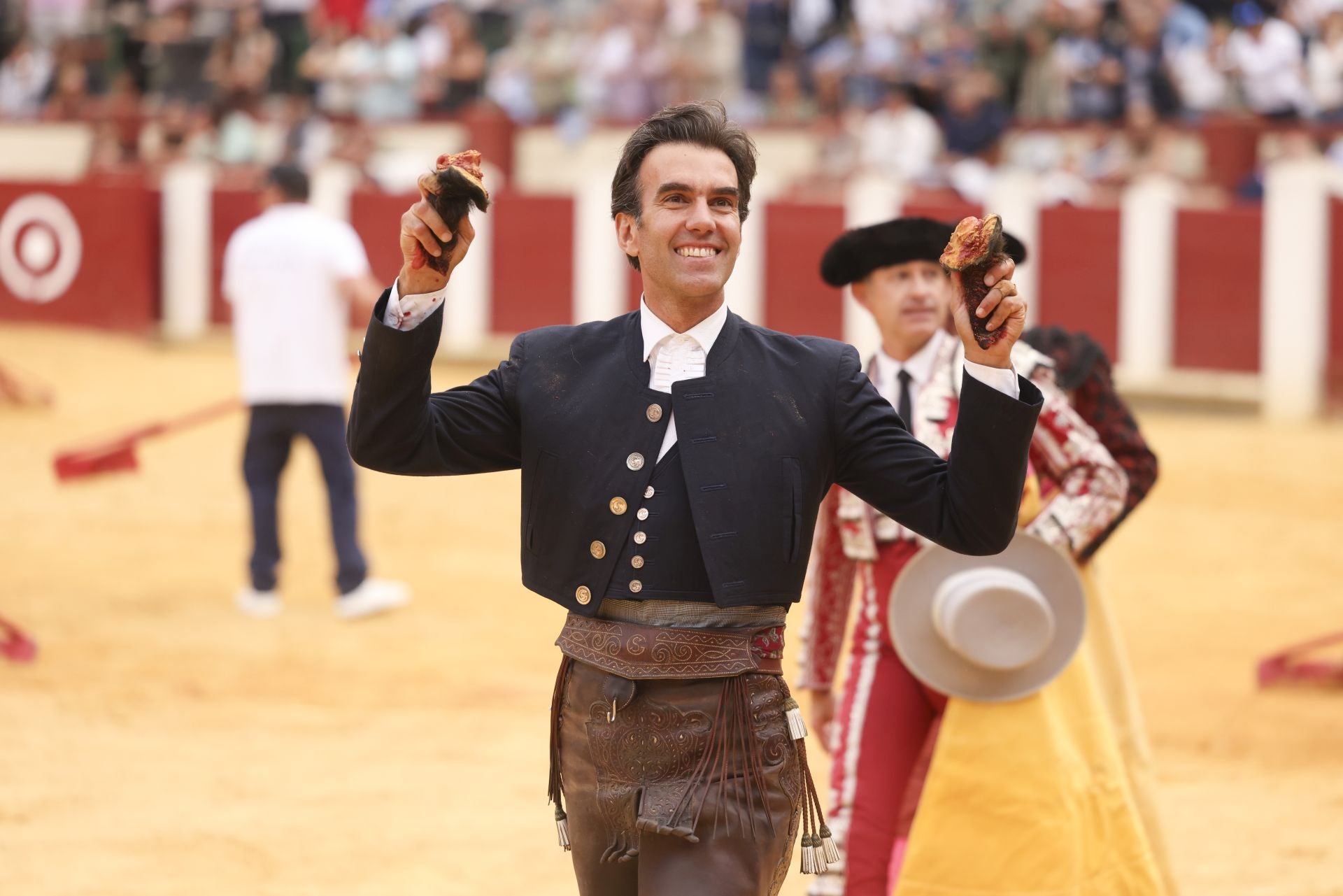Segio Galán en la corrida de rejones de Valladolid