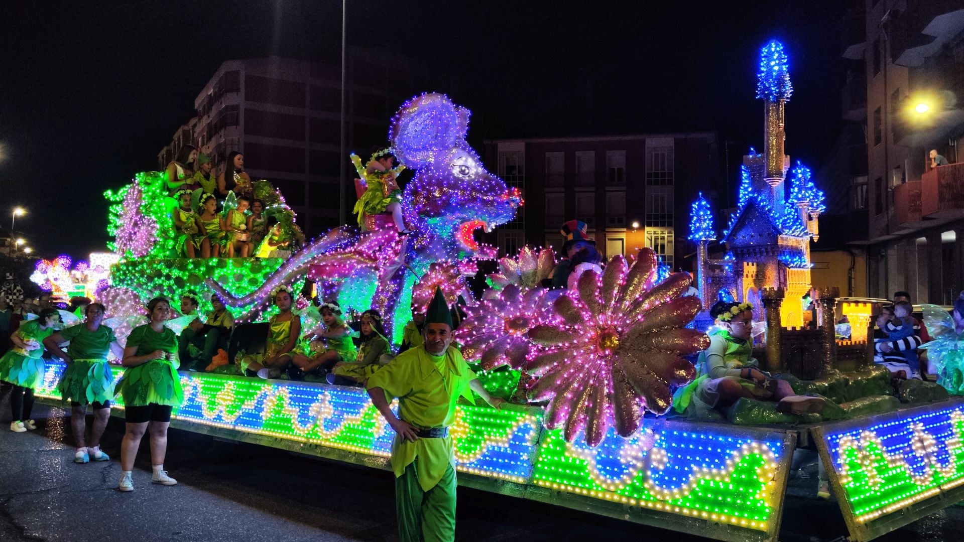 Desfile de carrozas de Medina del Campo