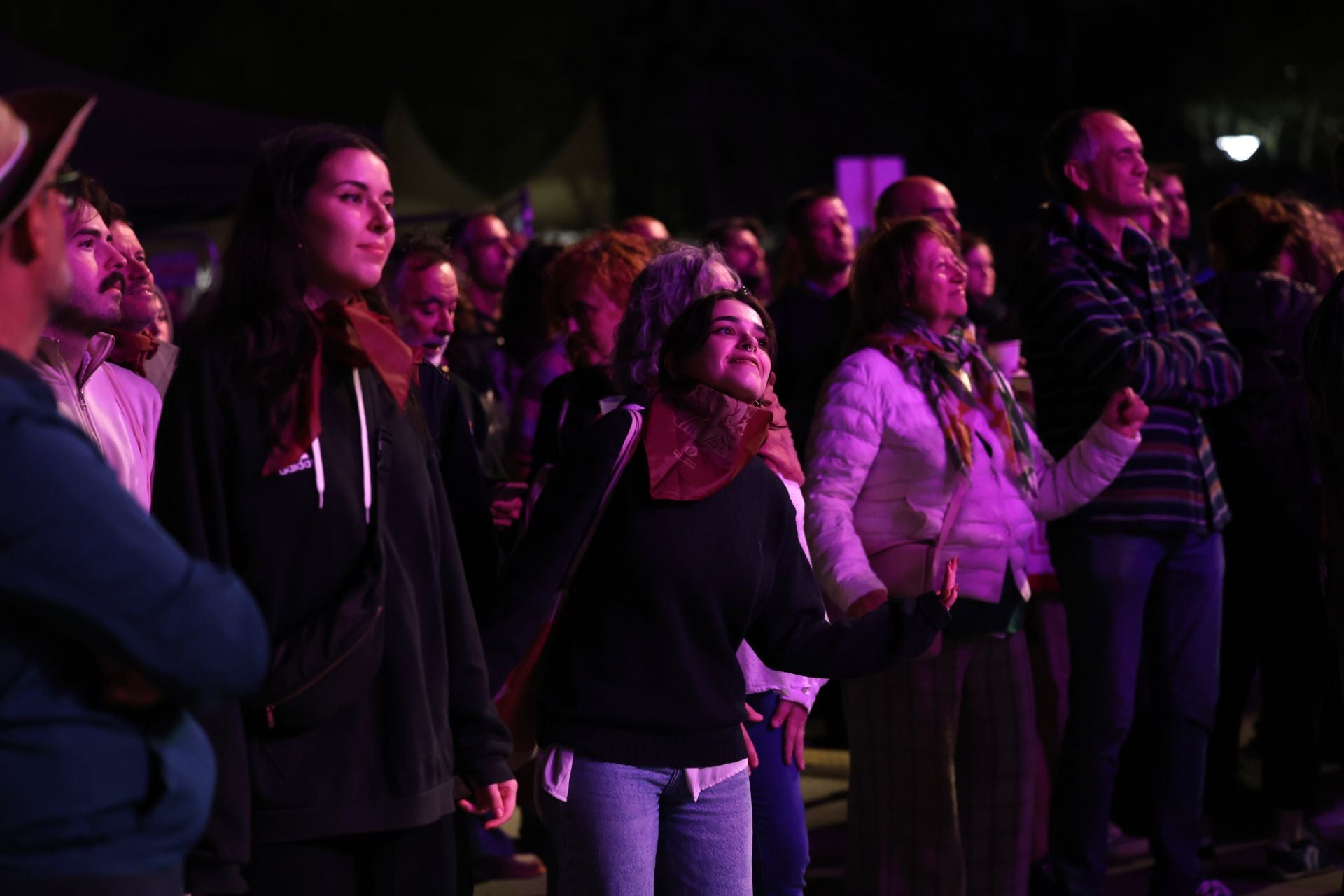 El show de Arizona Baby en el paseo de Las Moreras