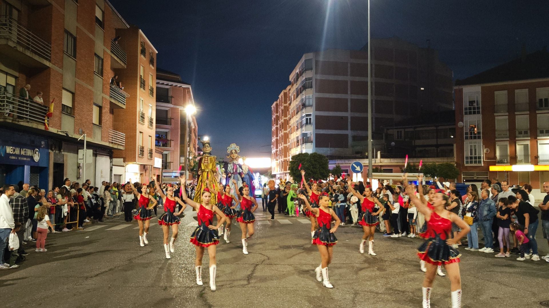 Desfile de carrozas de Medina del Campo