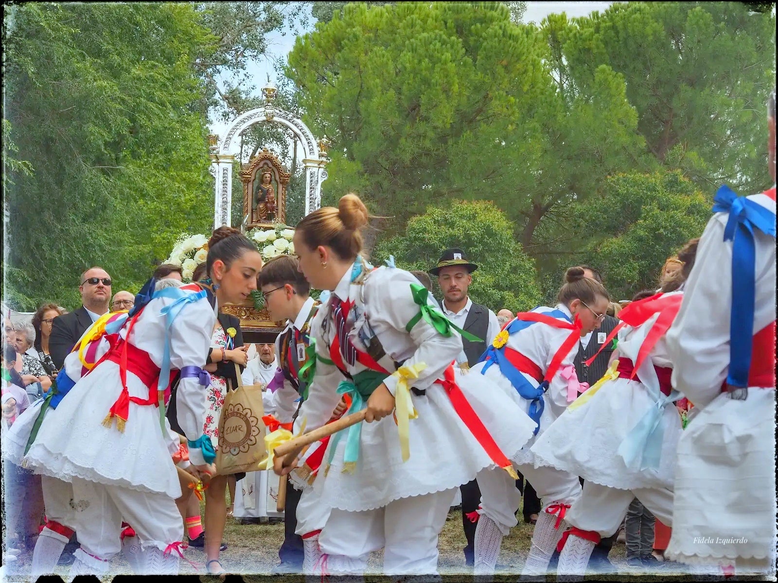 Ampudia danza a la Virgen de Alconada