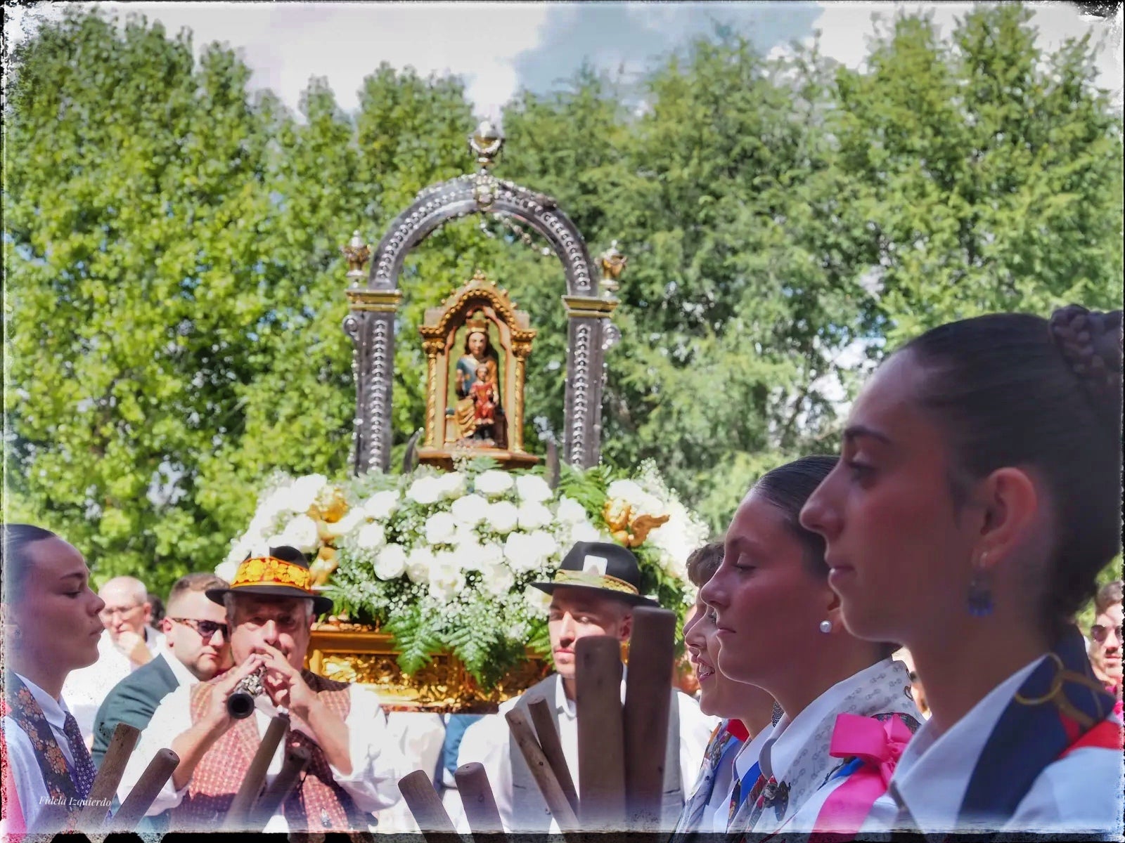 Ampudia danza a la Virgen de Alconada