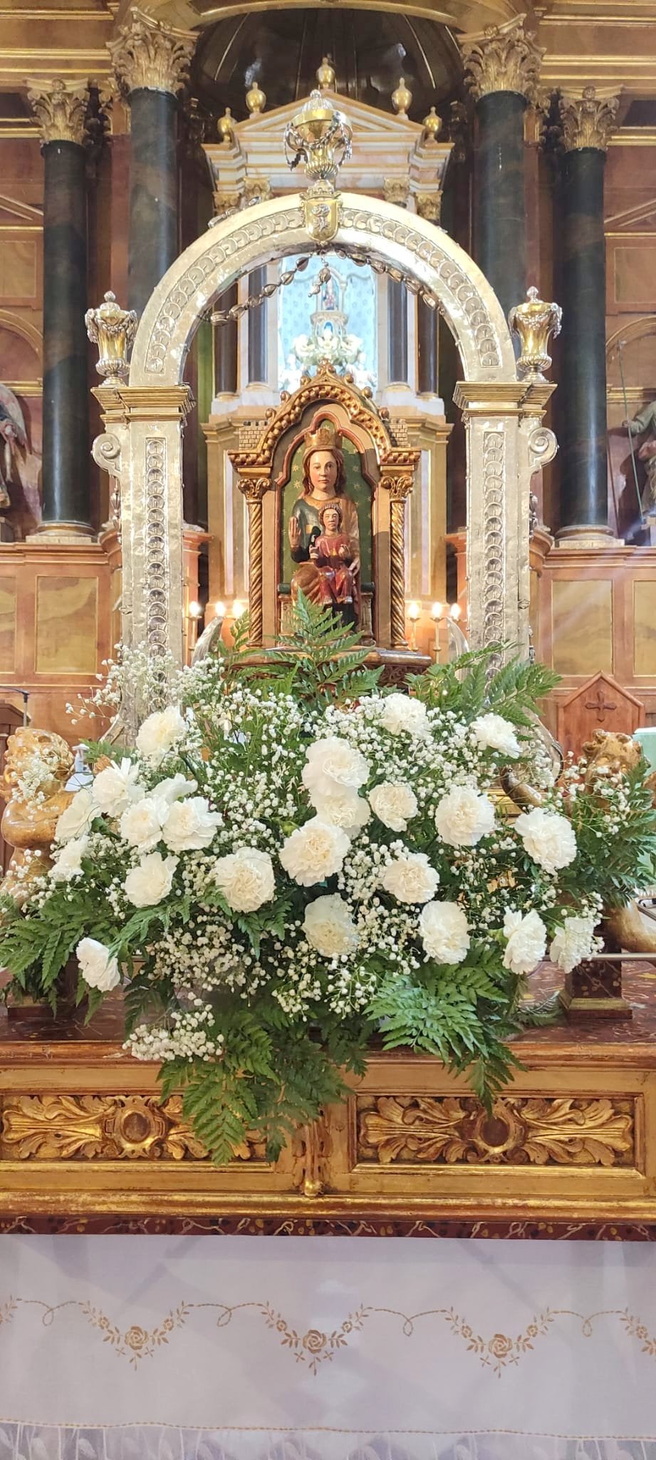 Ampudia danza a la Virgen de Alconada