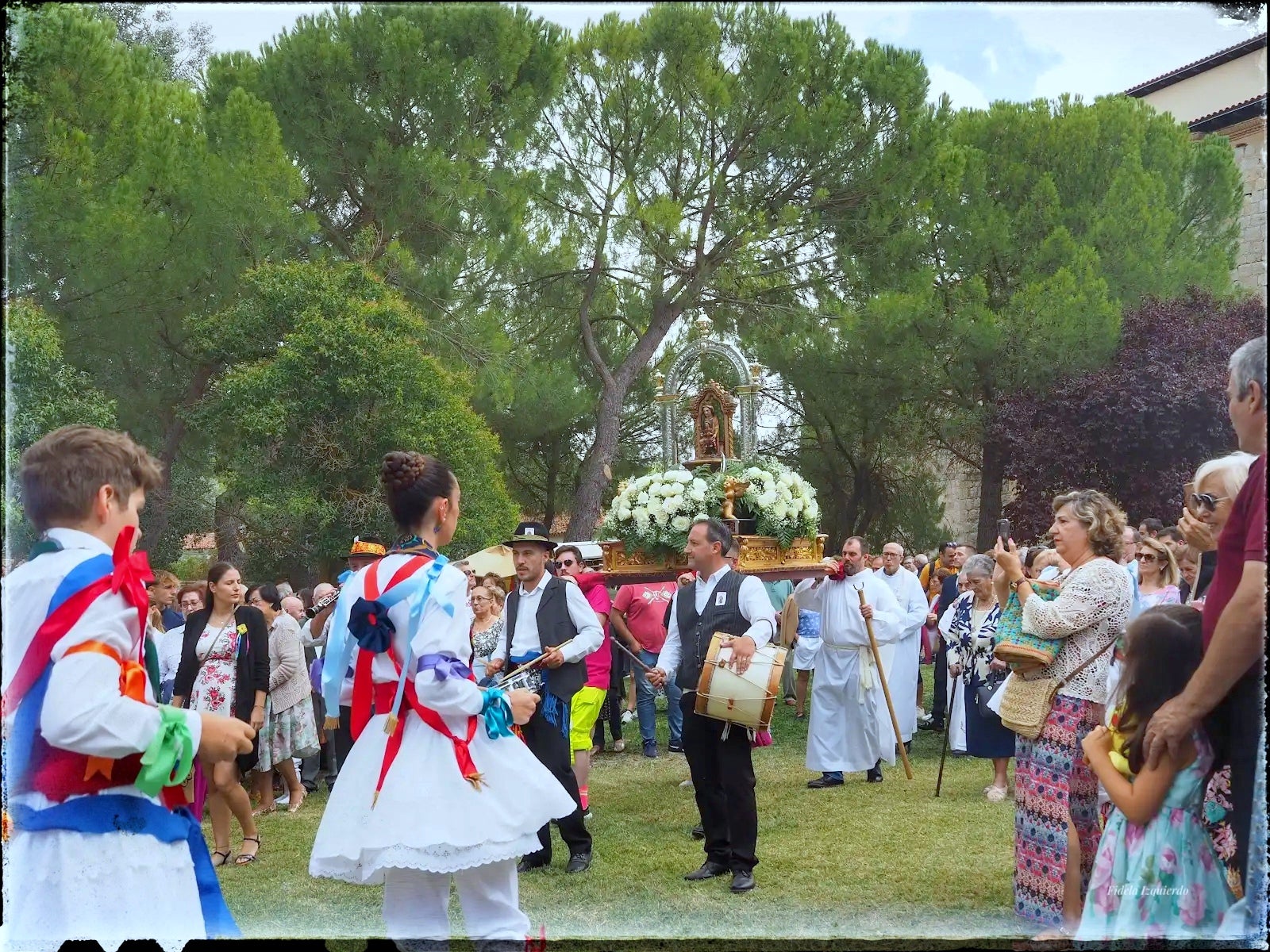 Ampudia danza a la Virgen de Alconada