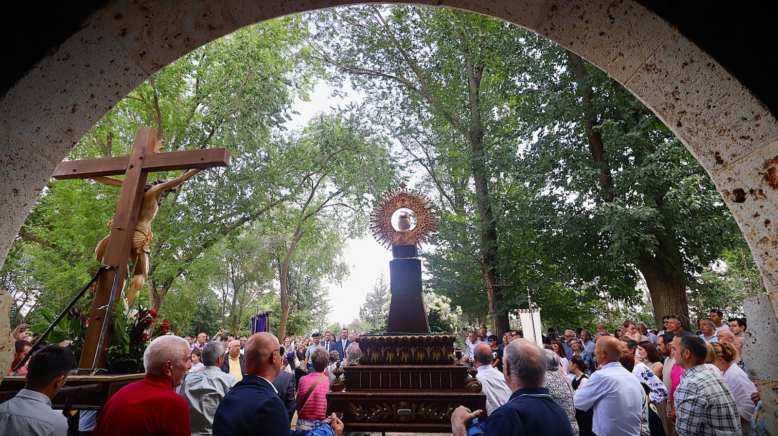 Rioseco acude a la llamada de la Virgen de Castilviejo
