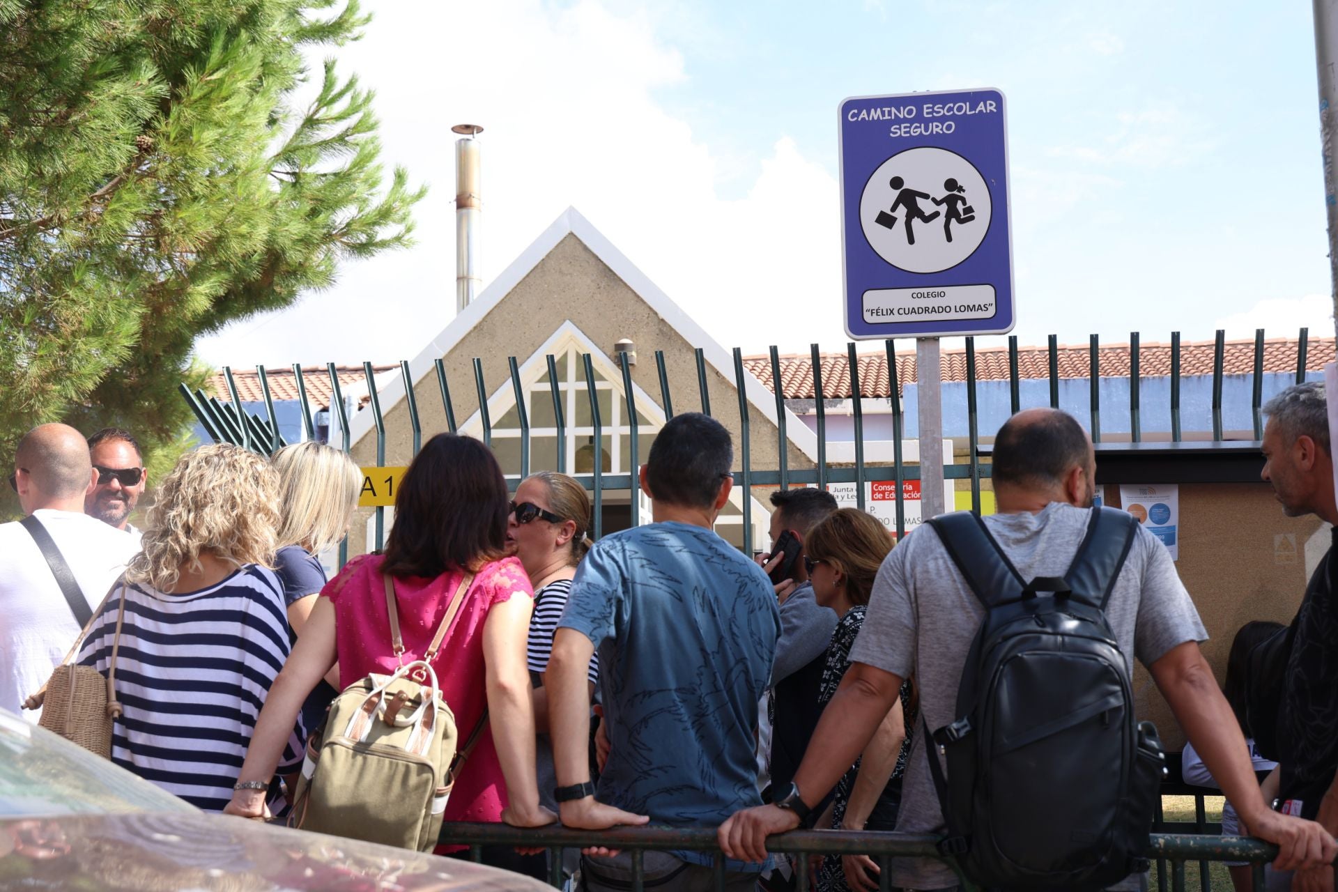 Las fotos de la vuelta al cole en el CEIP Félix Cuadrado Lomas de La Cistérniga