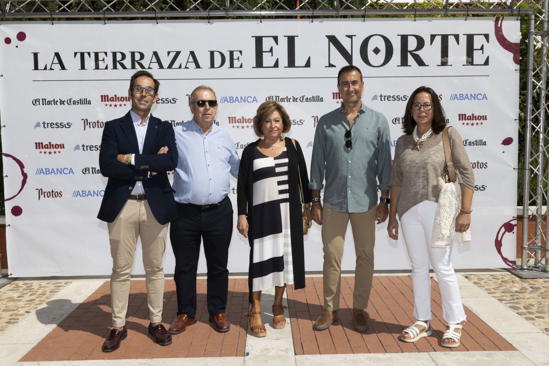 Enrique Clérigo, Enrique Clérigo, María Isabel Muñoz, Alfonso Velasco y Miriam Clérigo, de Barro-Gres Yesos Valladolid.