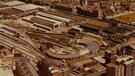 El cuadro que recuerda la lucha obrera de los talleres Renfe de Valladolid