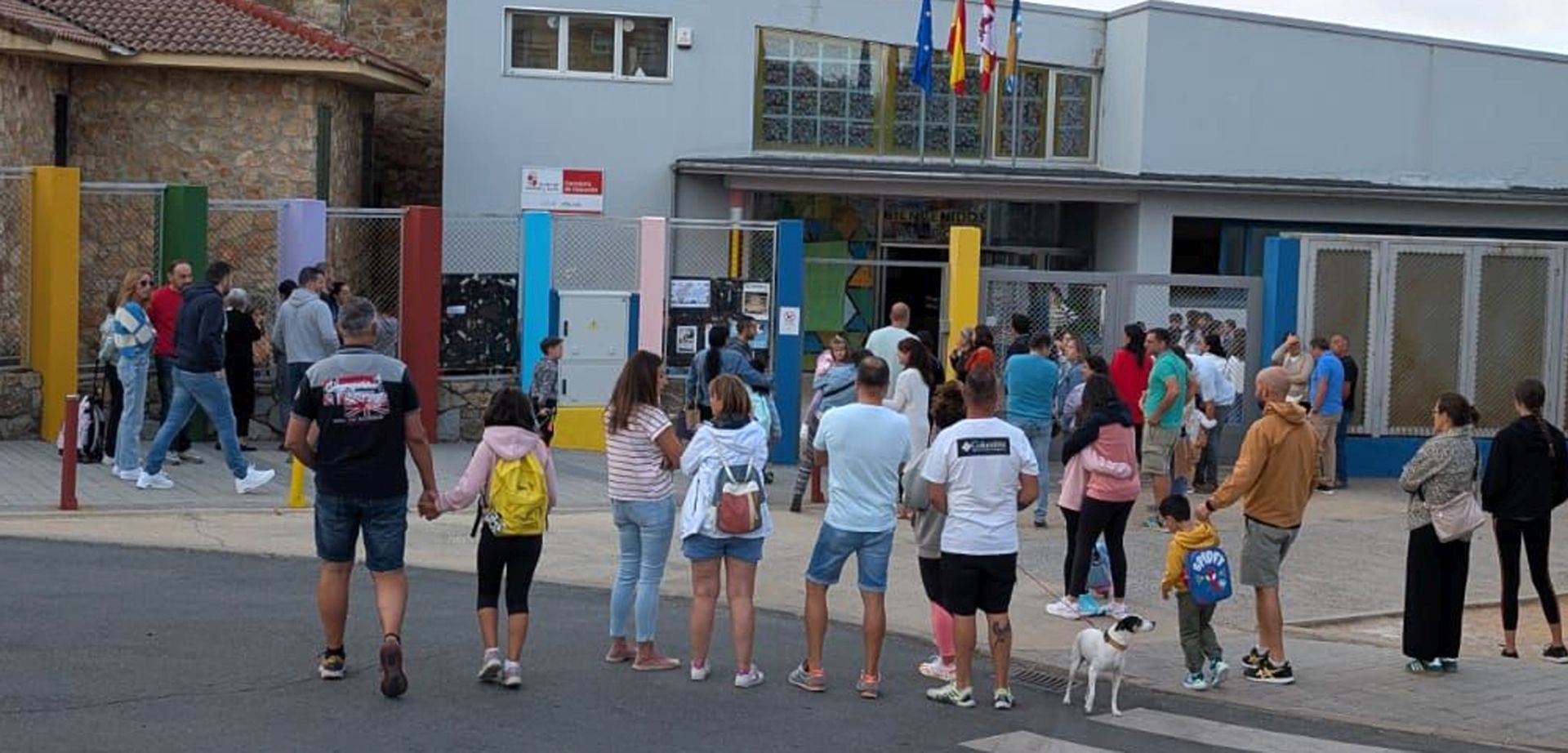 Fotos de la vuelta al cole en Segovia