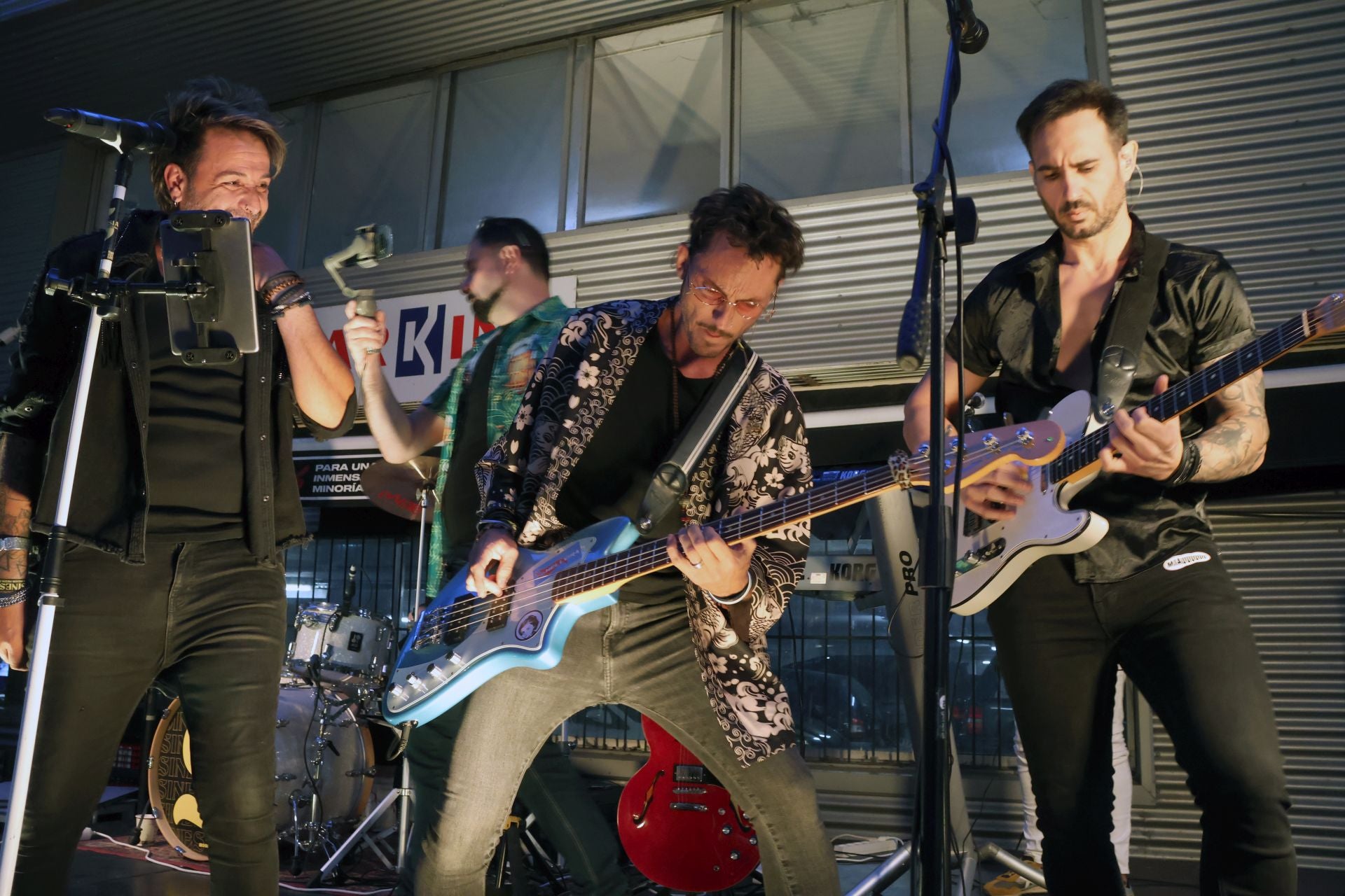 Las imágenes del concierto de Sinestesia durante las Fiestas de Valladolid