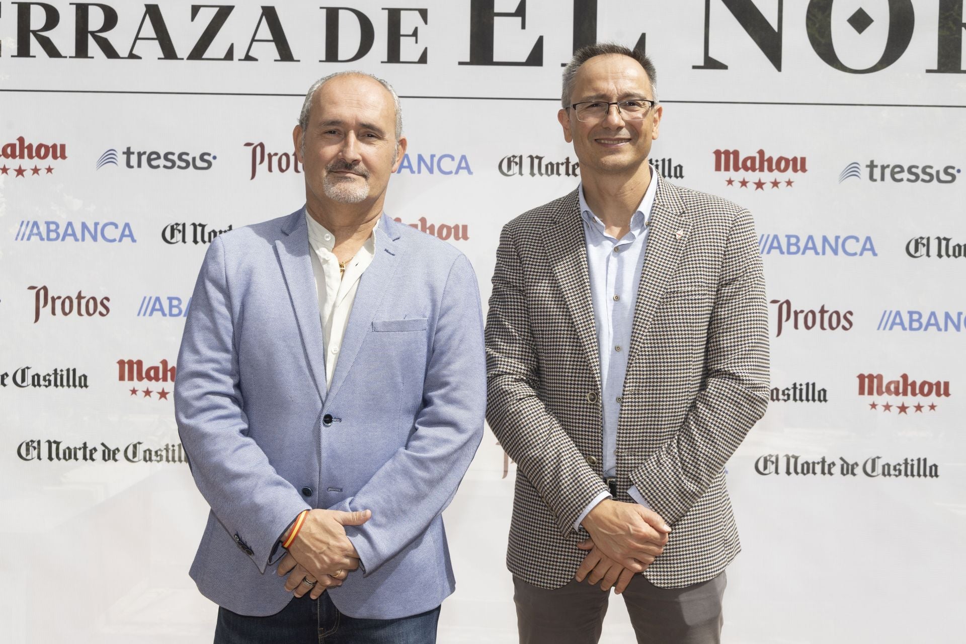 Alberto Cuadrado y Víctor Martín, del Grupo Municipal VOX del Ayuntamiento de Valladolid.