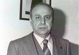 Gregorio Marbán durante su etapa de jefe superior de Policía en Asturias