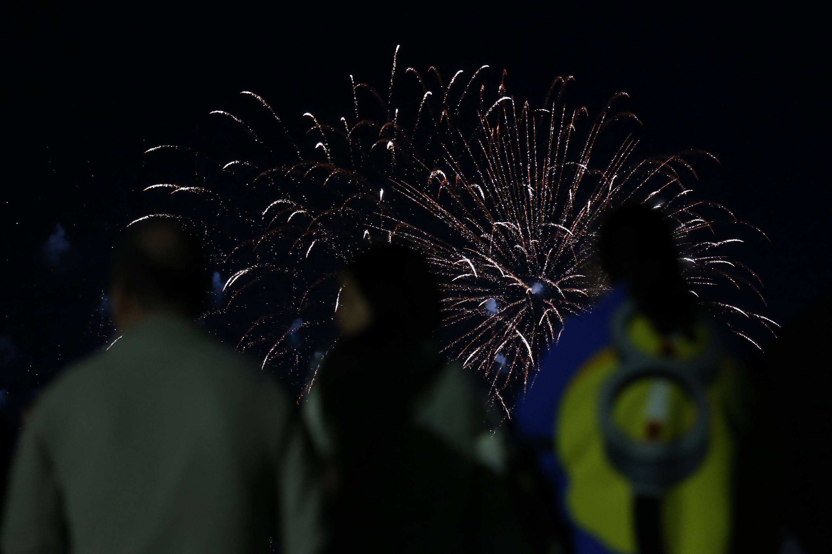 Las imágenes de los fuegos artificiales de las fiestas de Valladolid