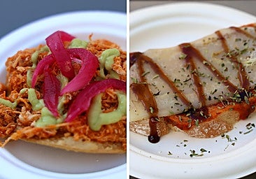 Sabores tradicionales y aperitivos mexicanos, entre los pinchos de la Feria de Día