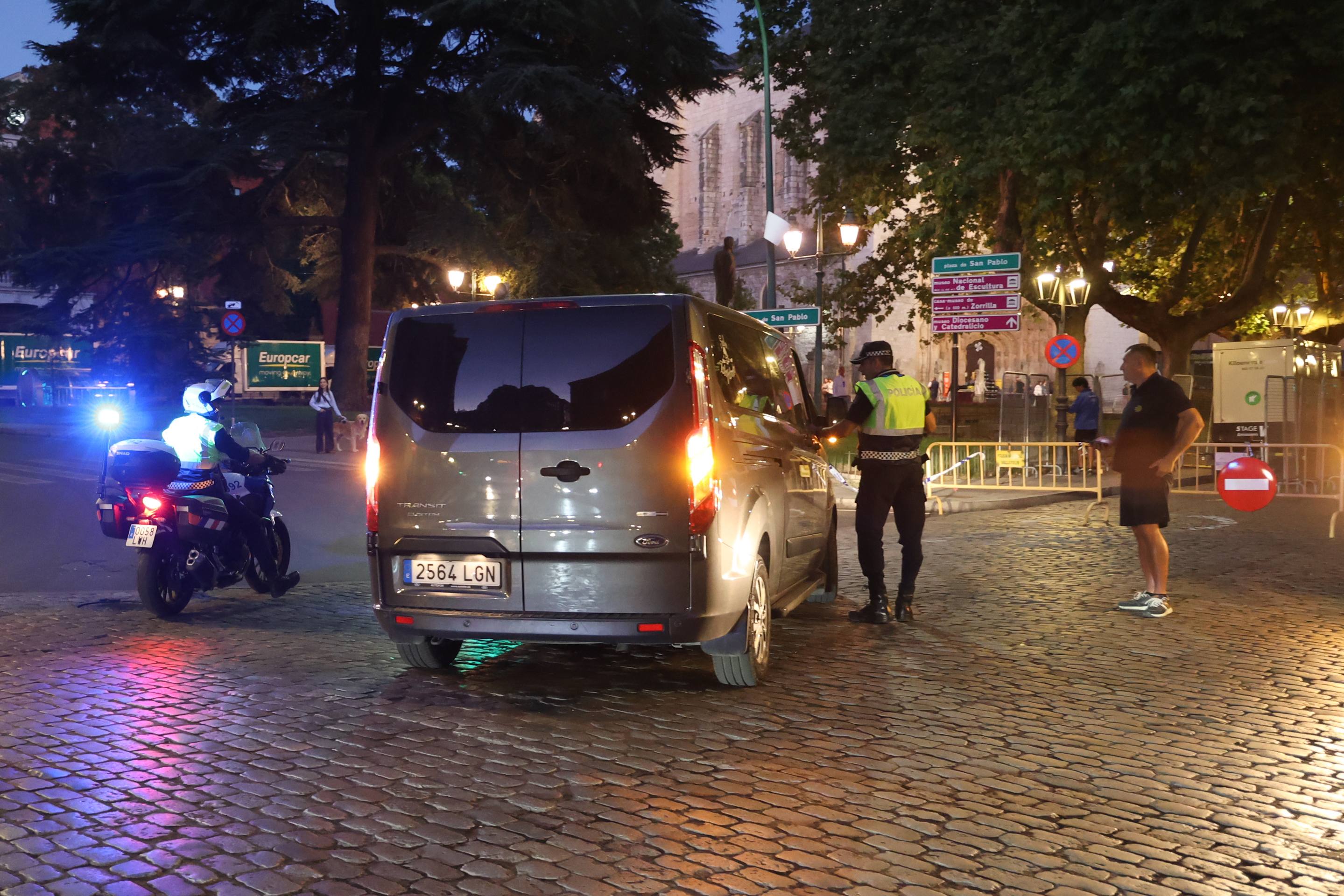 Los preparativos de La Vuelta en Valladolid, en imágenes
