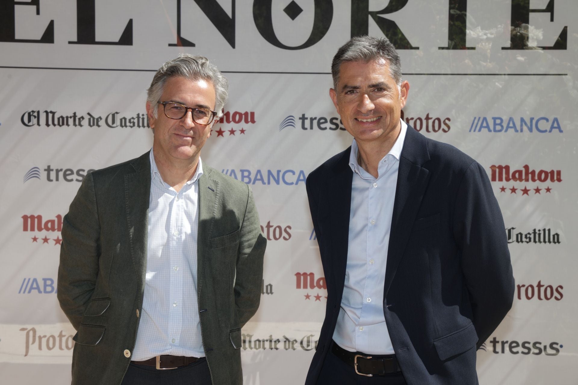 Jesús Acebes y José Antonio Benavides, de Cajamar.