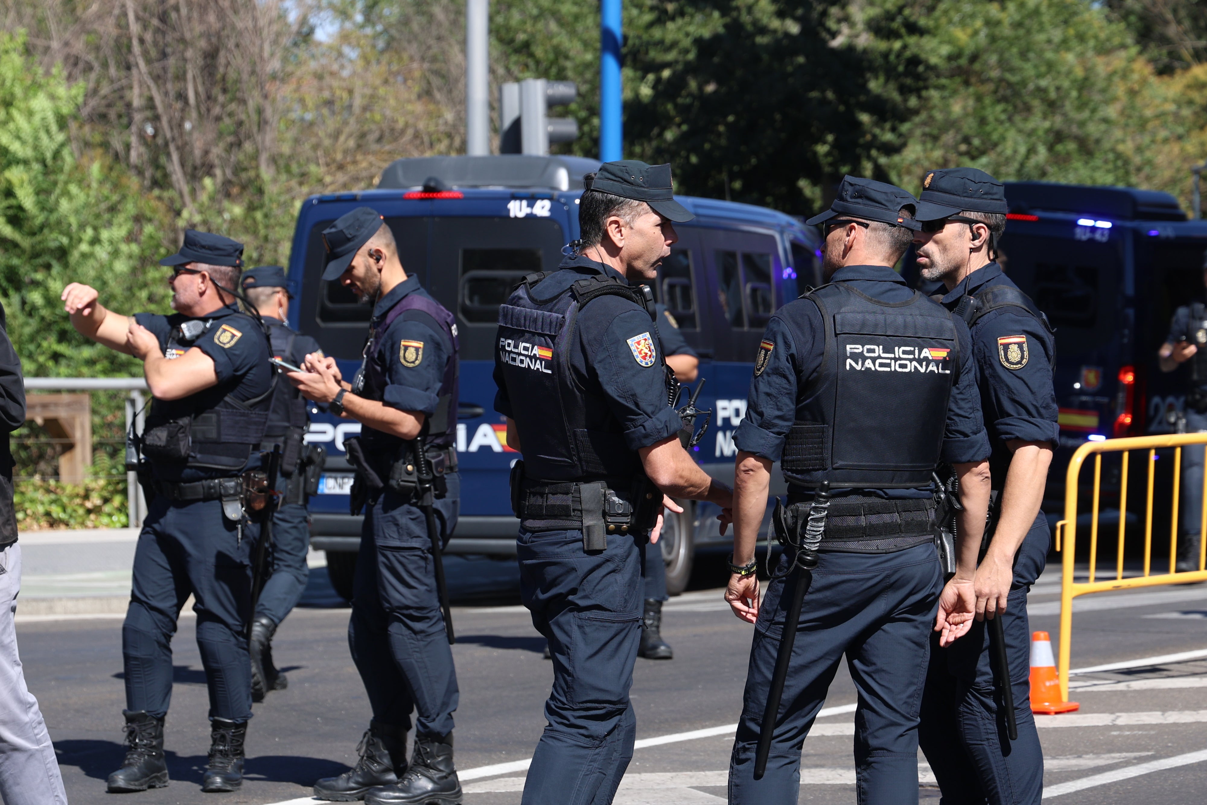 Imágenes del ambiente previo al inicio de La Vuelta