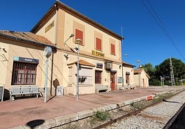 Estación de ferrocarril de El Espinar.