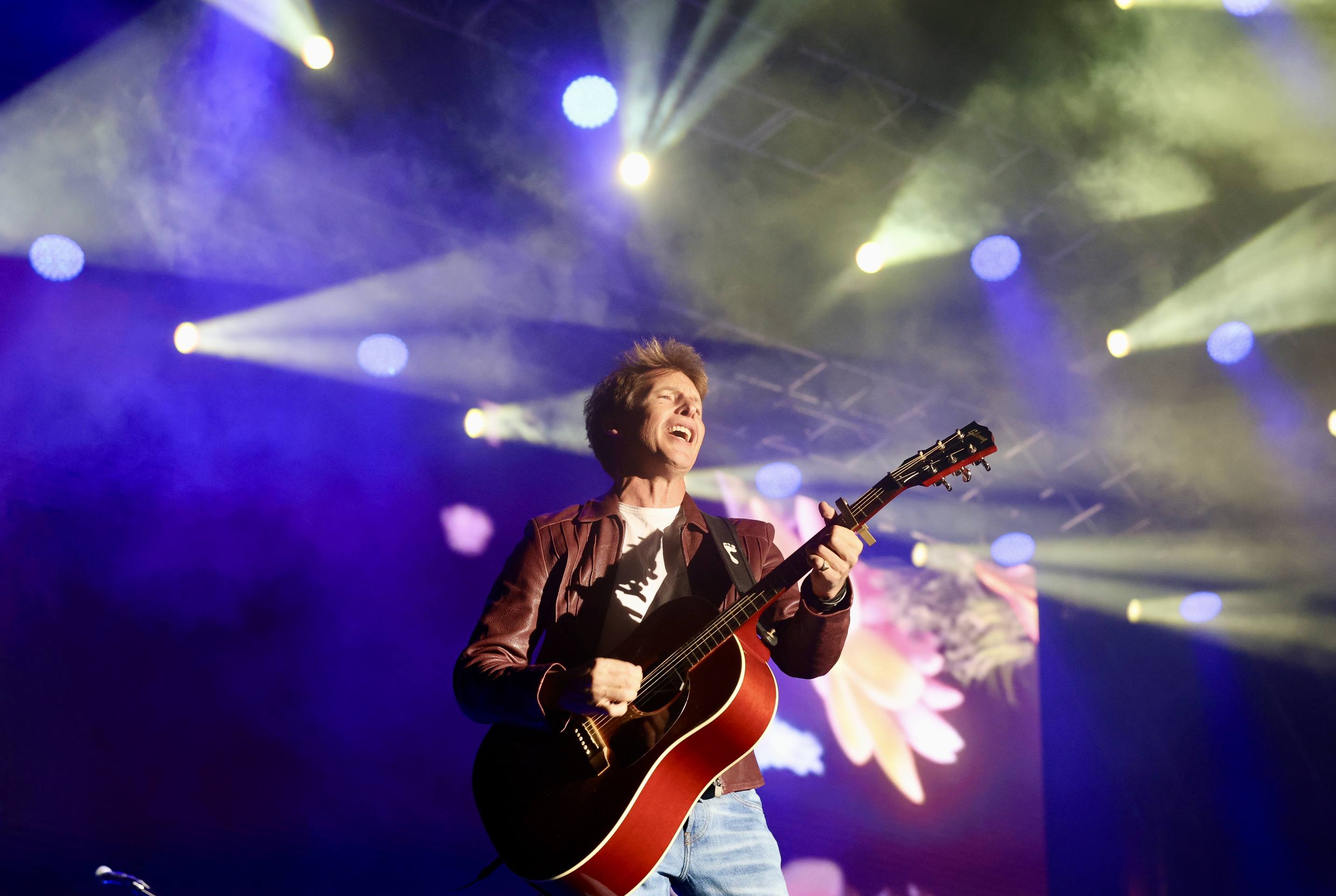 El concierto de James Blunt, en imágenes