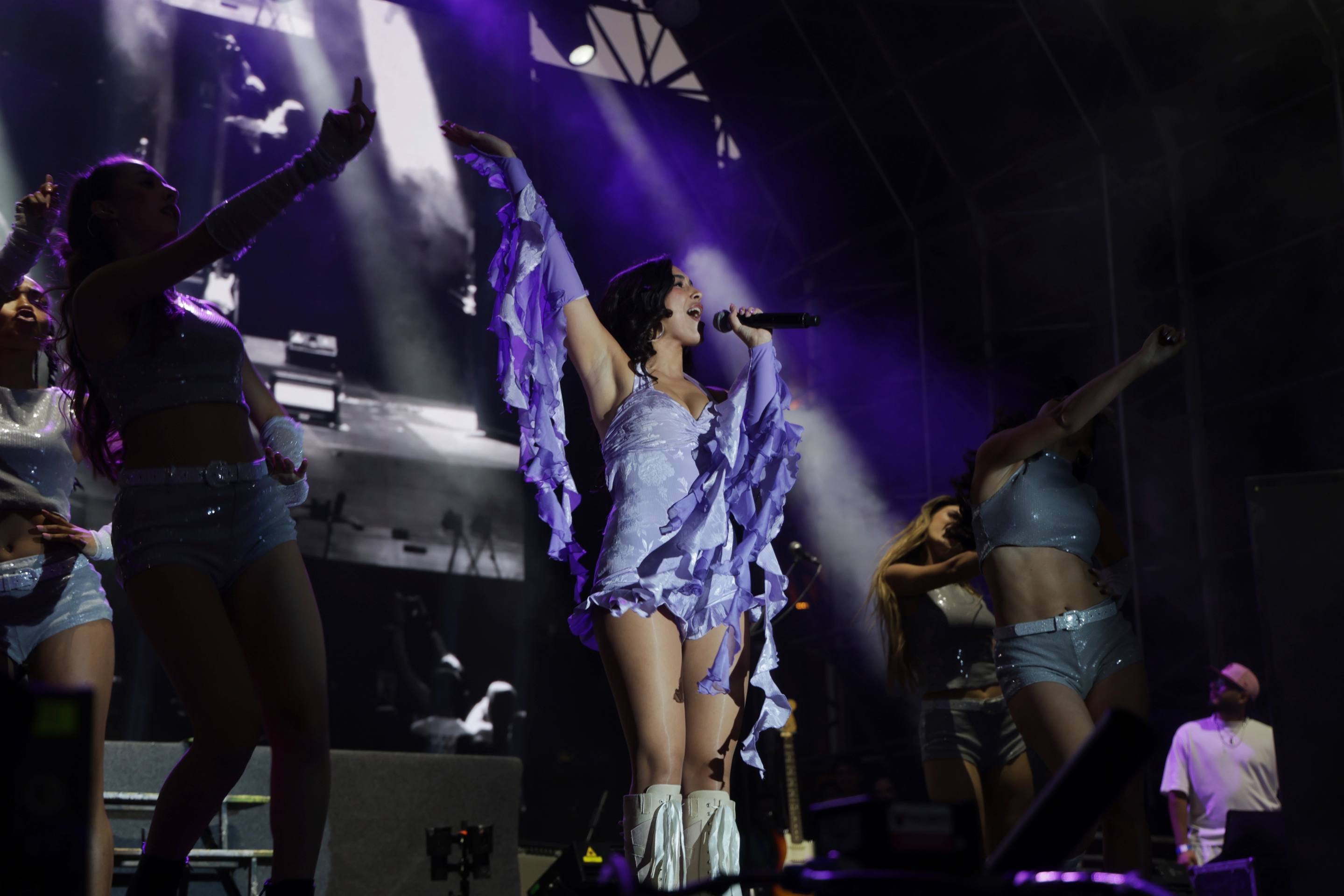 Las imágenes del concierto de Natalia Fresneda en la Plaza Mayor