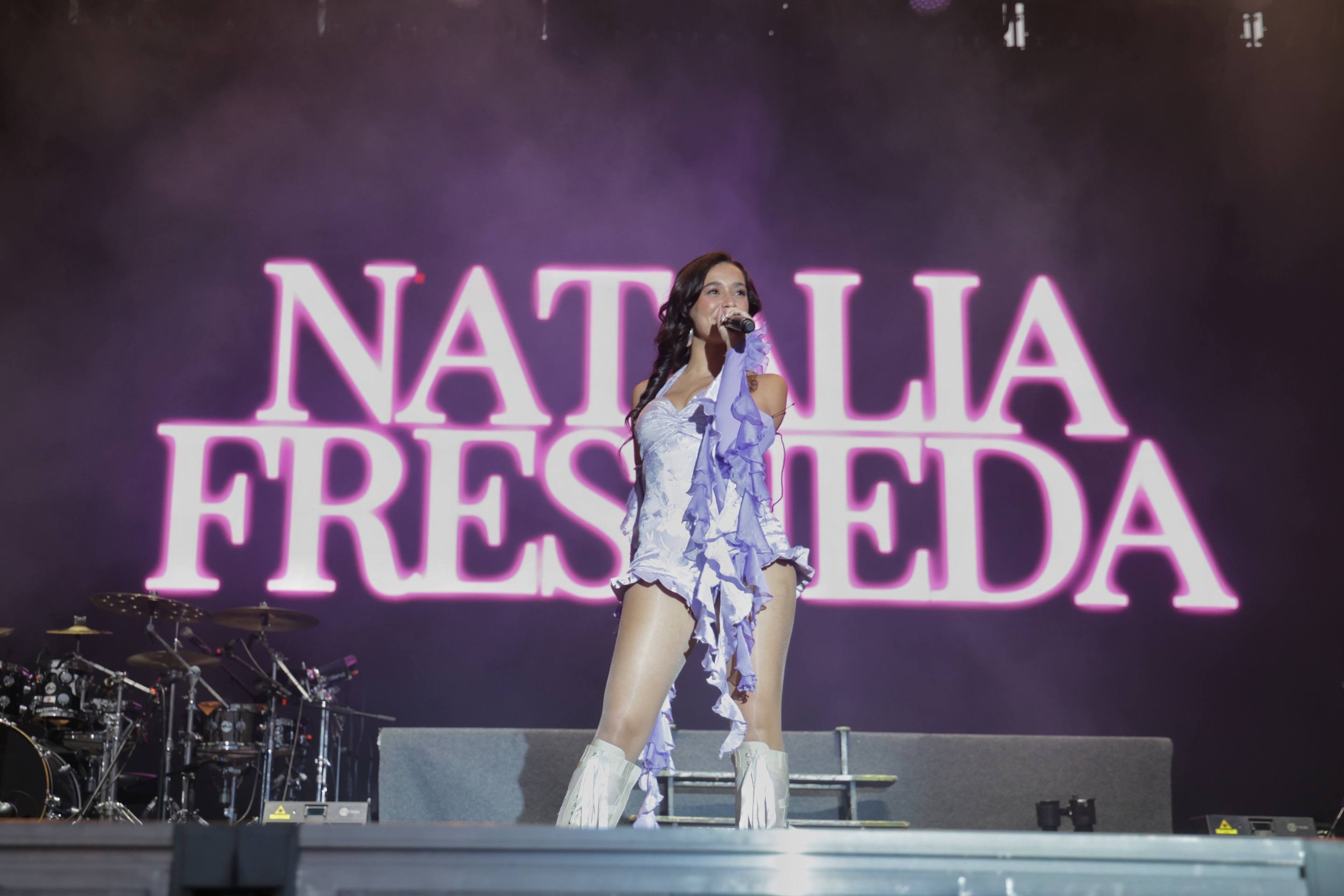 Las imágenes del concierto de Natalia Fresneda en la Plaza Mayor