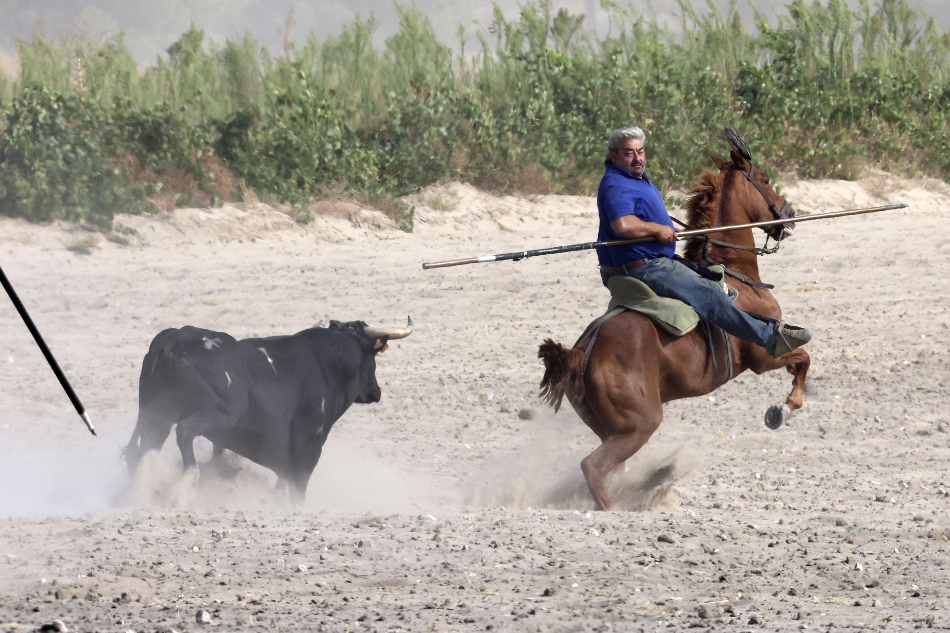 El encierro de Portillo, en imágenes