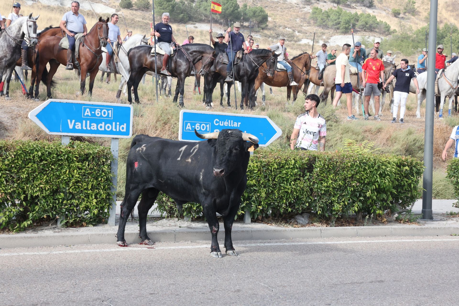 El encierro de Portillo, en imágenes