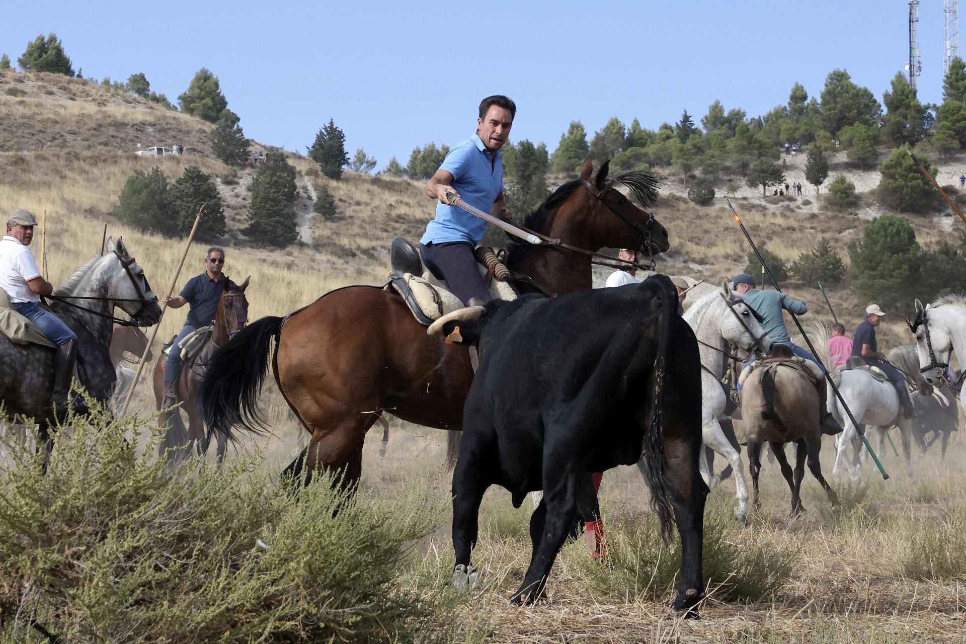 El encierro de Portillo, en imágenes