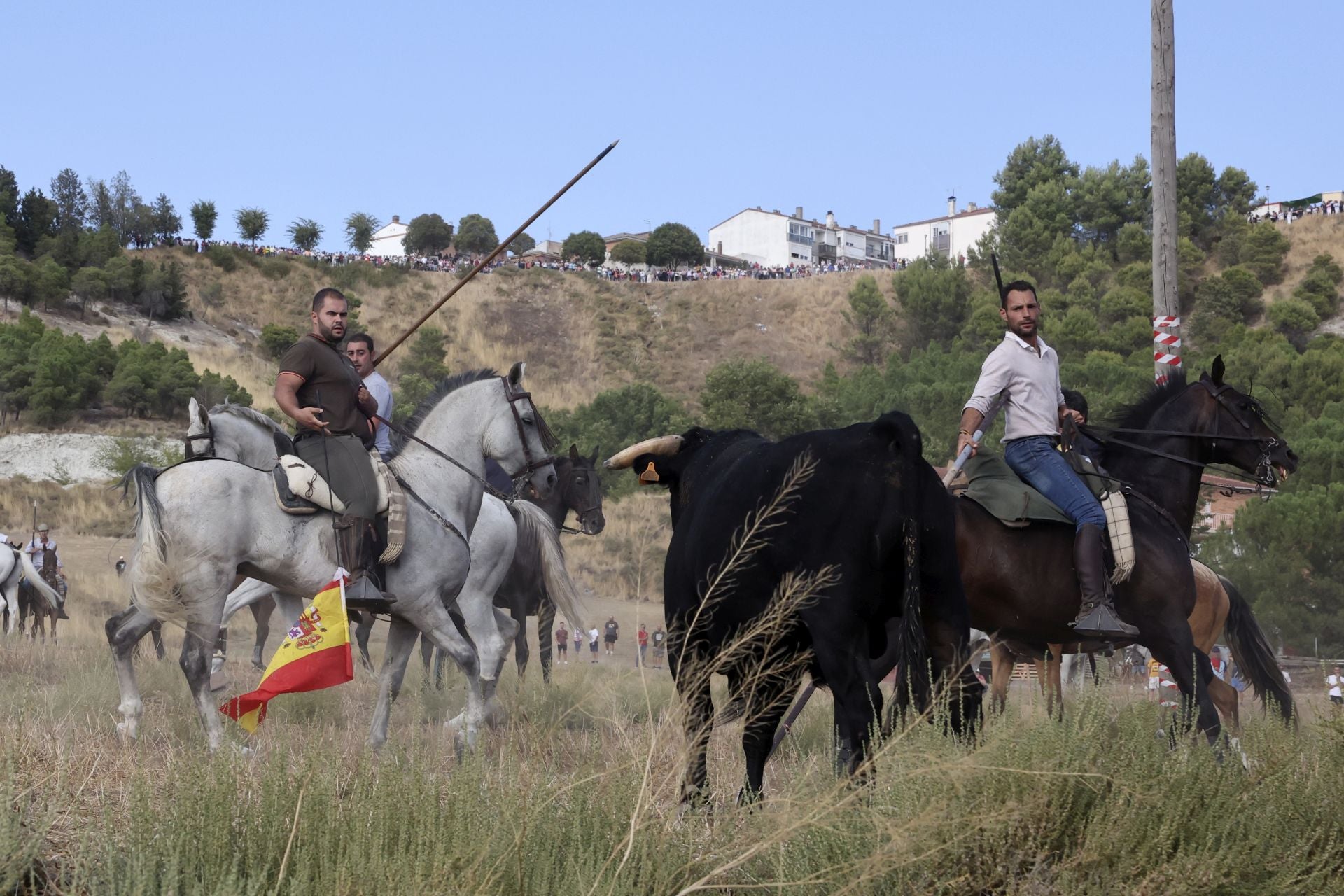 El encierro de Portillo, en imágenes