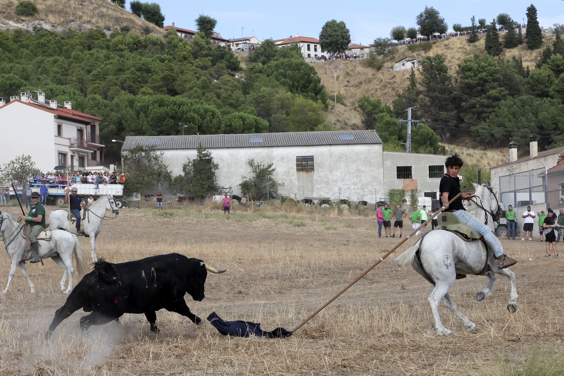 El encierro de Portillo, en imágenes