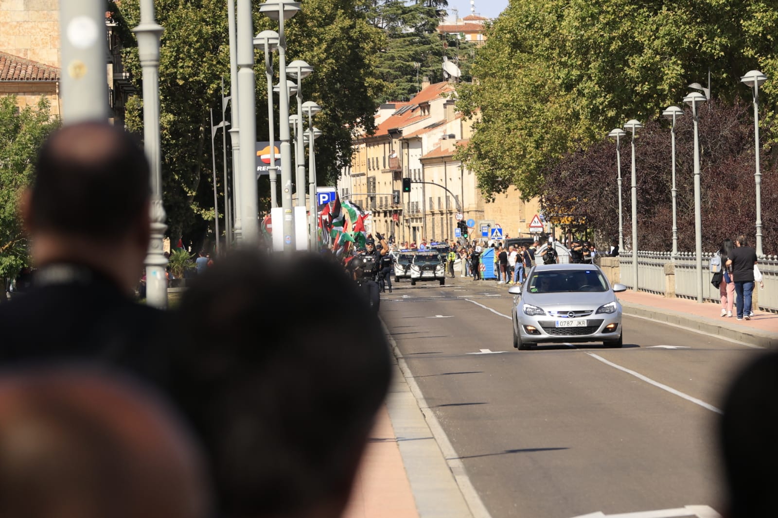 El paso de la Vuelta por Salamanca: más aplausos que banderas y un líder &#039;pillo&#039;