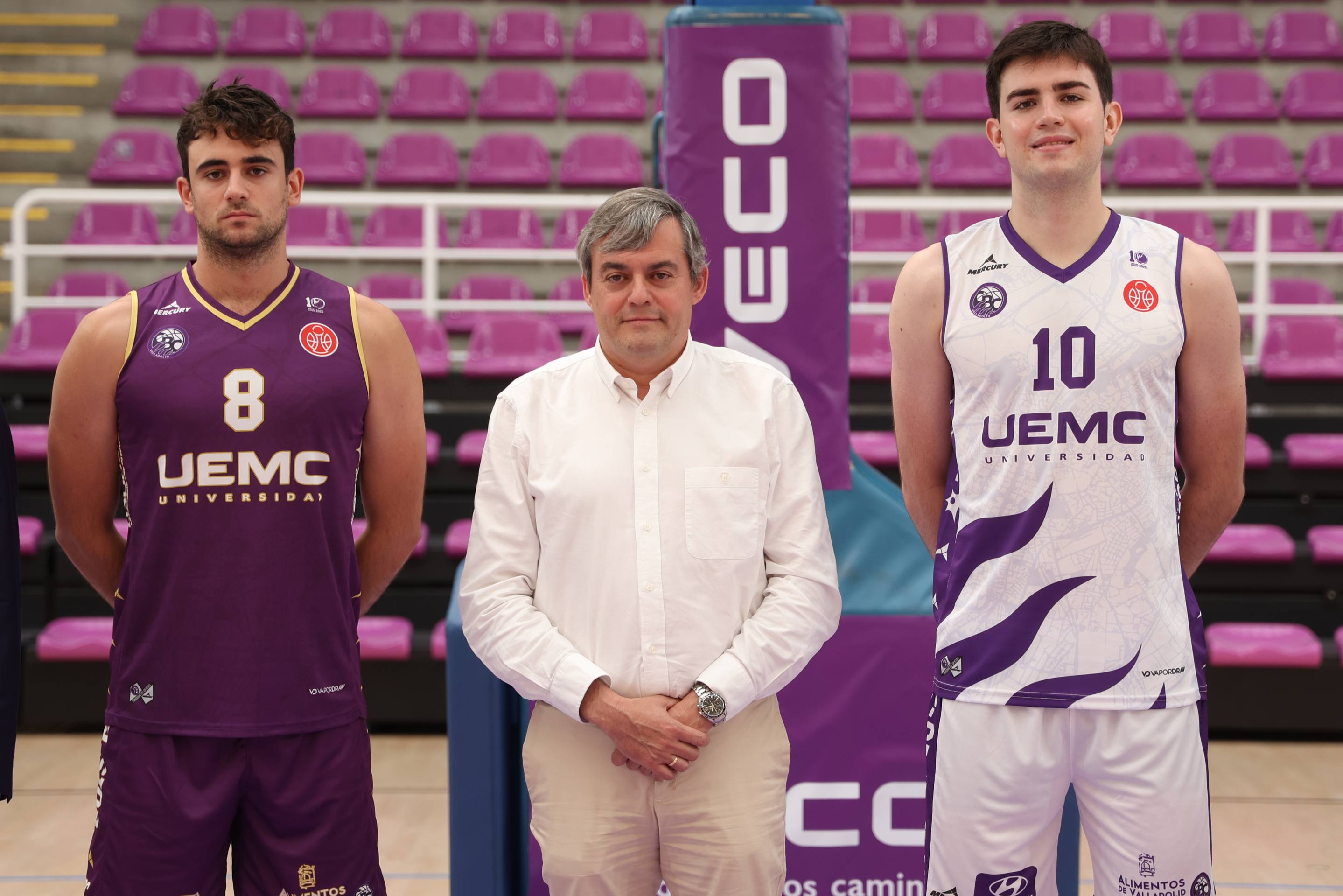 Las nuevas camisetas del CBC Valladolid, en imágenes