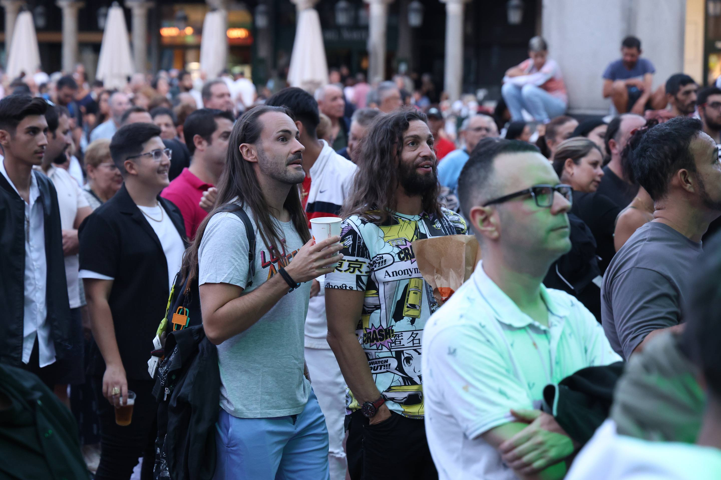 Las imágenes del concierto de D&#039;Alma en la Plaza Mayor