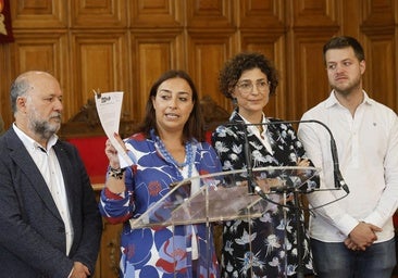 La alcaldesa asegura que la ruptura del pacto con Vamos Palencia «no cambia nada, jamás tuvimos su apoyo»